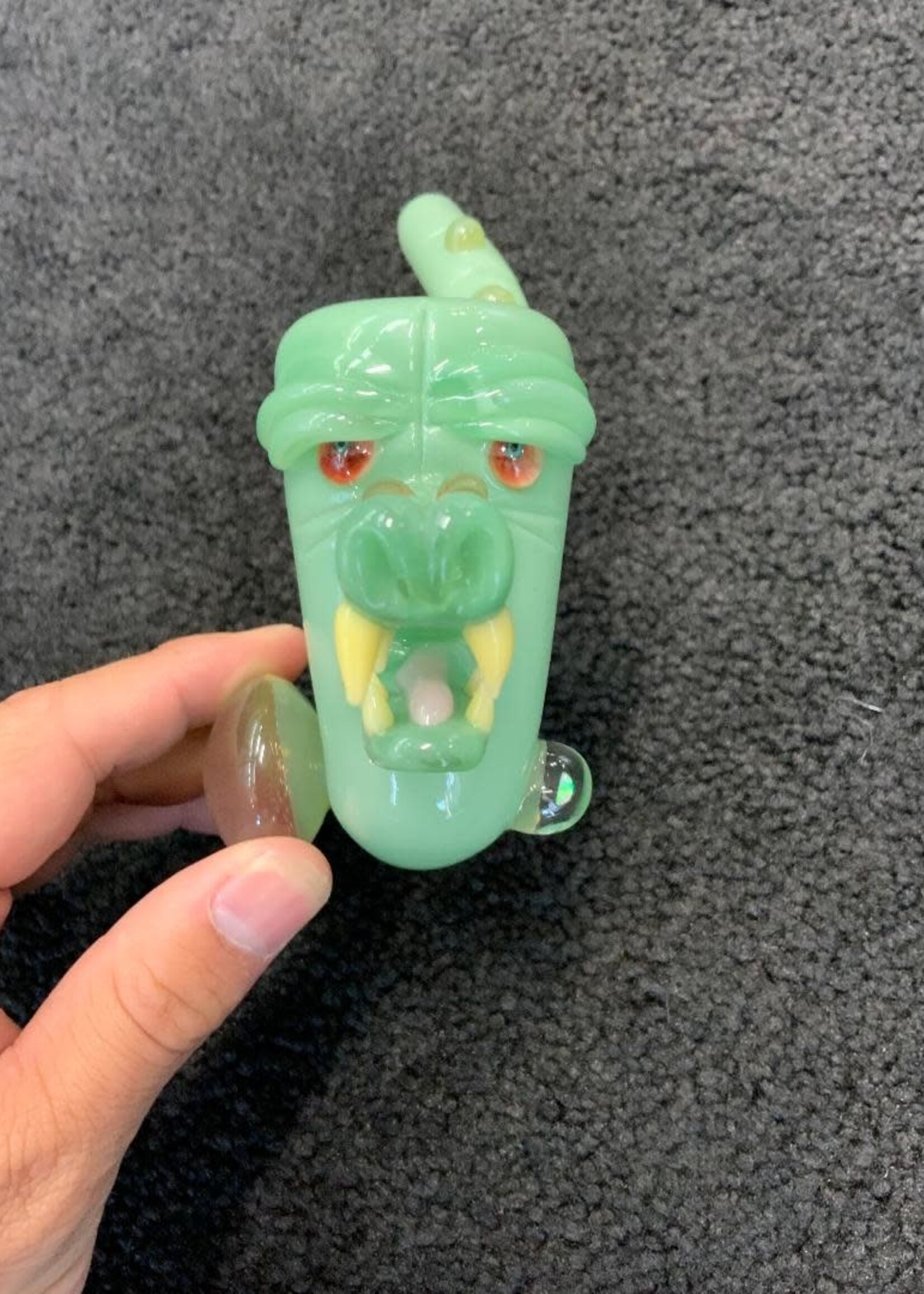 Aaron U Glass Aaron U Glass Green and Pink CFL Gator Lock