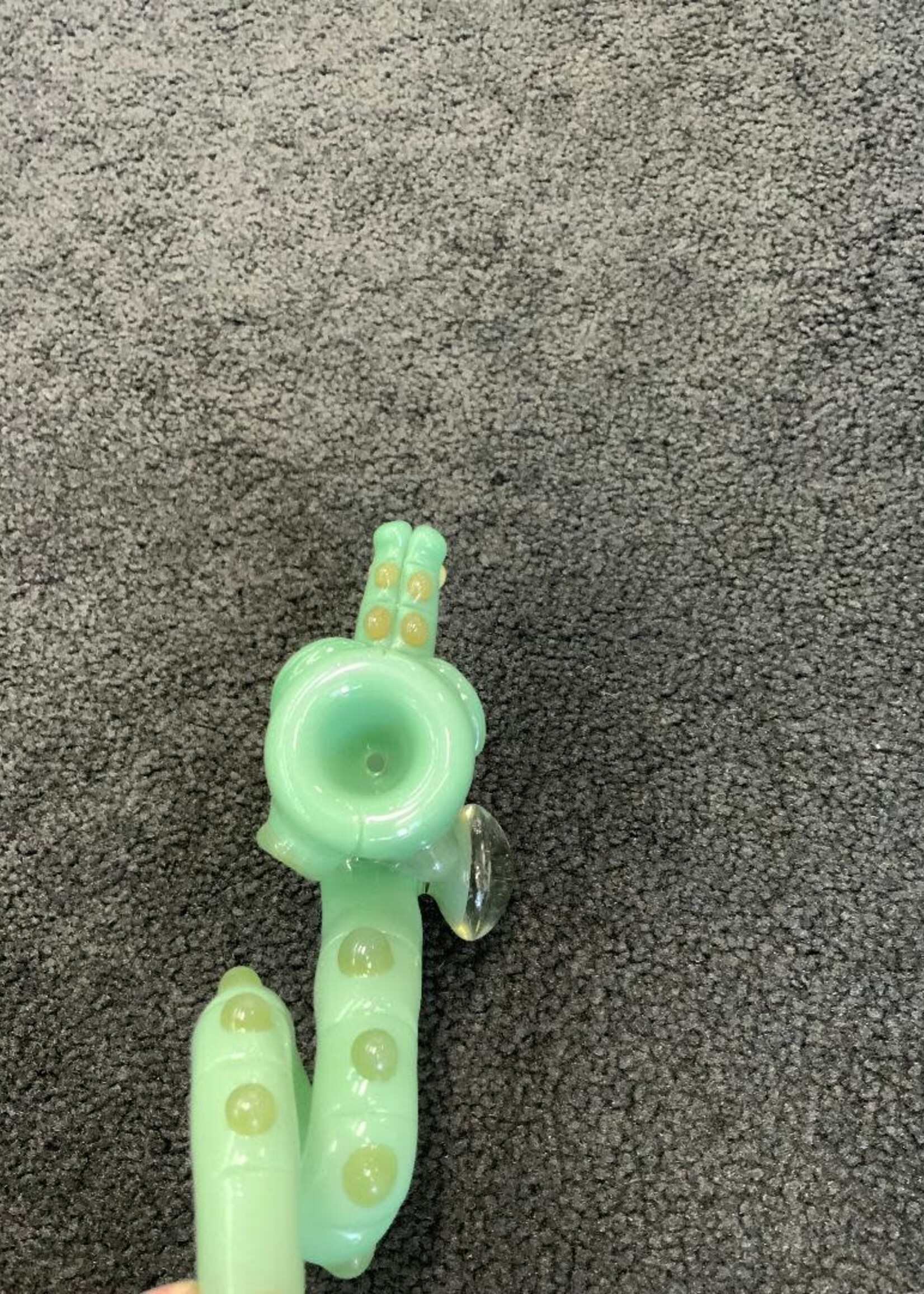 Aaron U Glass Aaron U Glass Green and Pink CFL Gator Lock