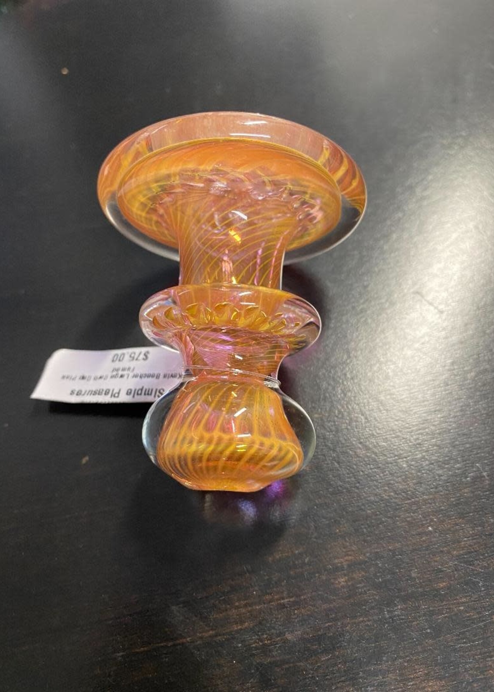 Kevin Beecher Kevin Beecher Large Carb Cap Pink Fumed