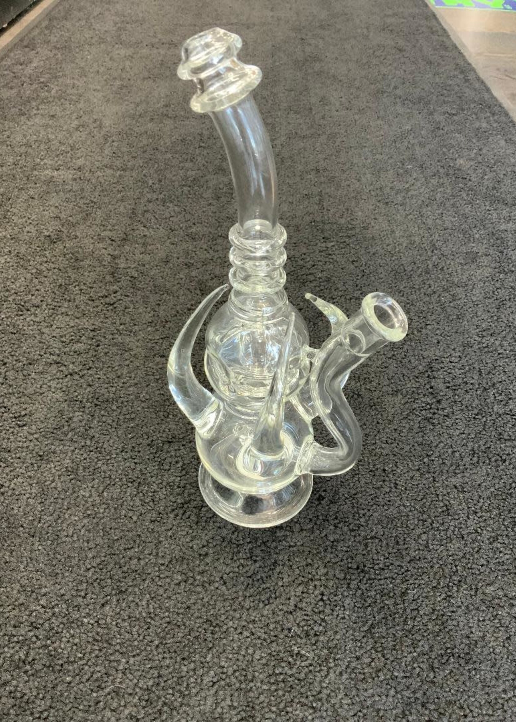 Kevin Beecher Kevin Beecher Clear Horned Fab Egg Waterpipe