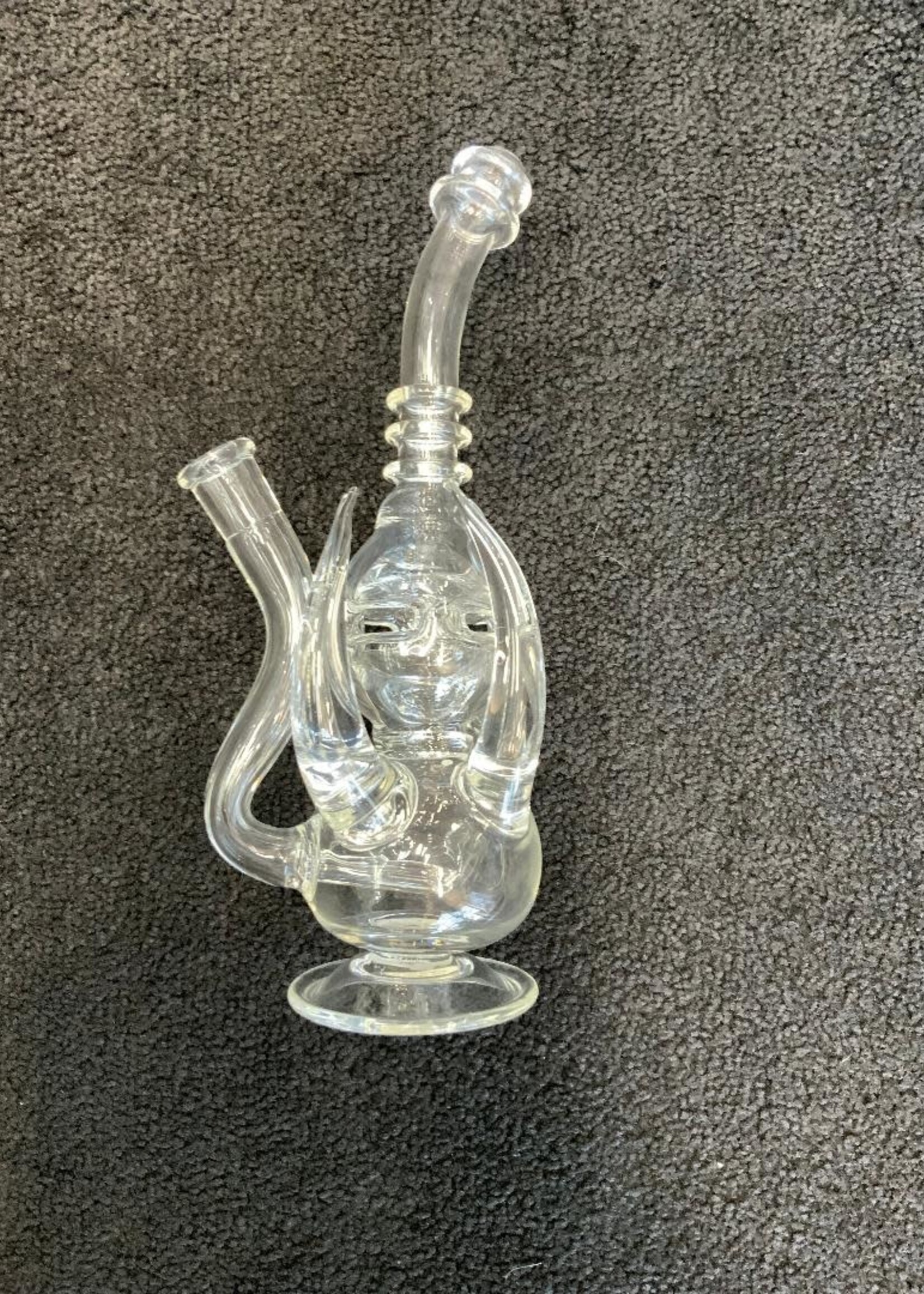 Kevin Beecher Kevin Beecher Clear Horned Fab Egg Waterpipe