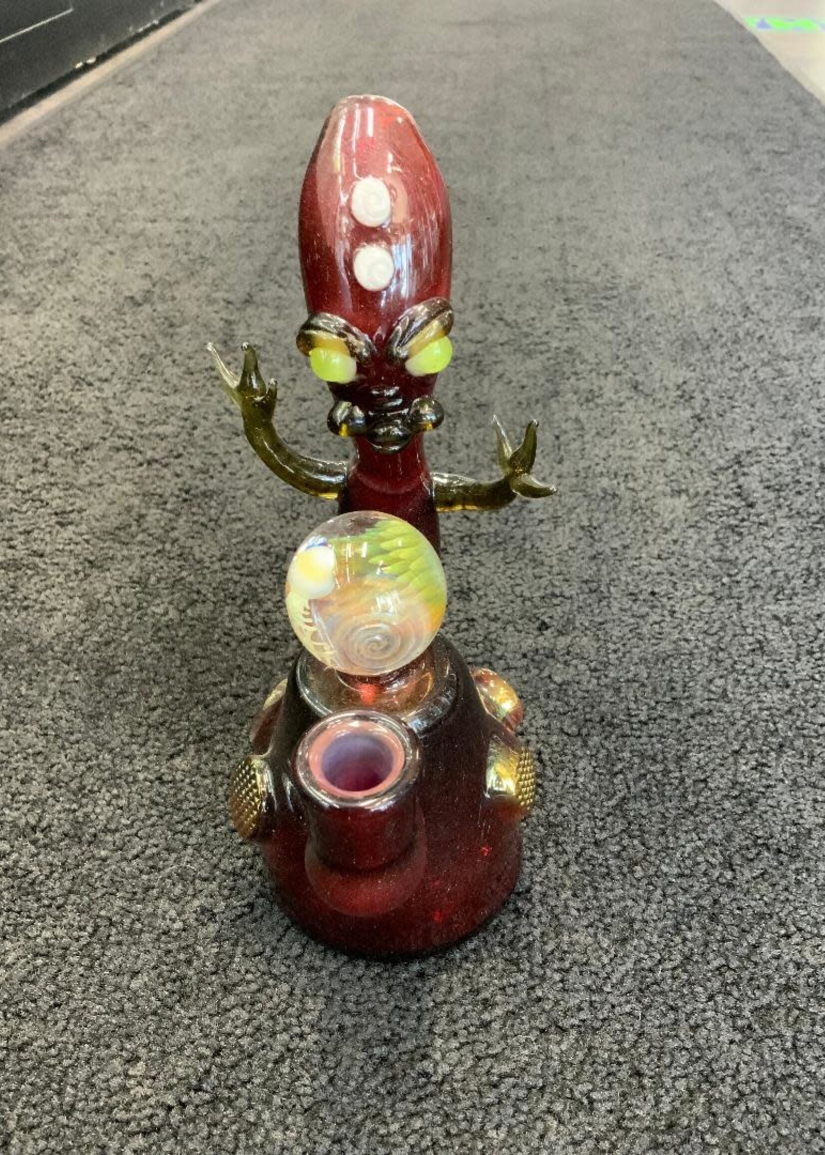 Kevin Beecher Collaboration Beecher / Mazet Red Alien UV Waterpipe