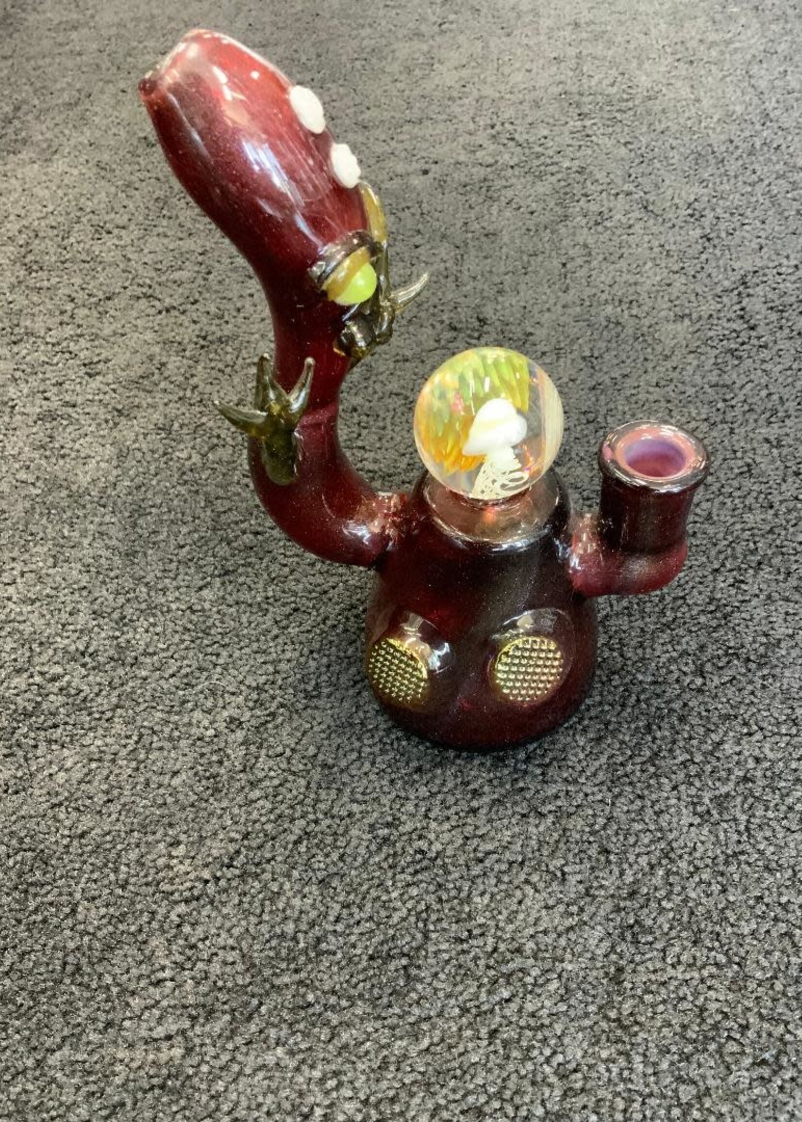 Kevin Beecher Collaboration Beecher / Mazet Red Alien UV Waterpipe
