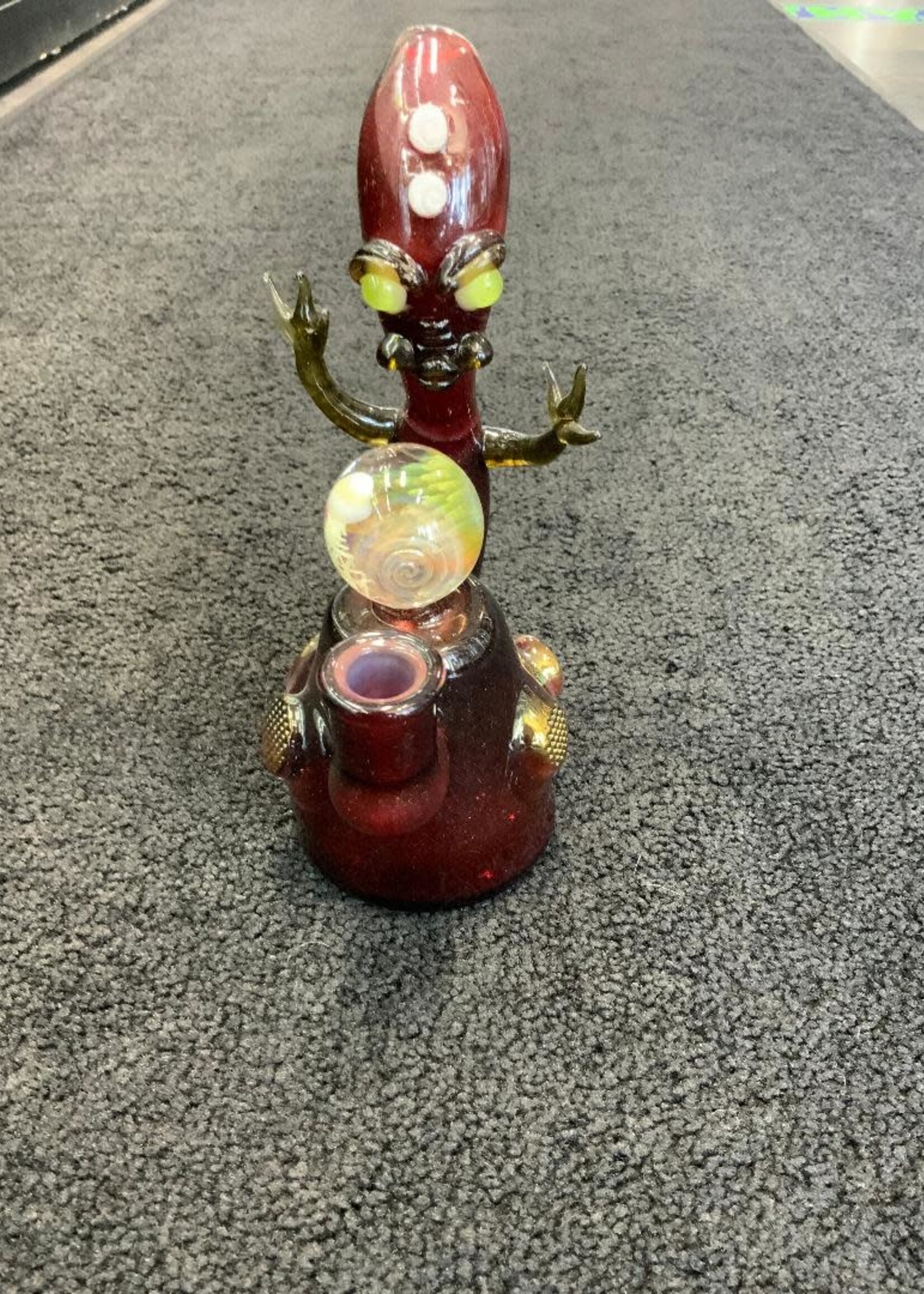 Kevin Beecher Collaboration Beecher / Mazet Red Alien UV Waterpipe