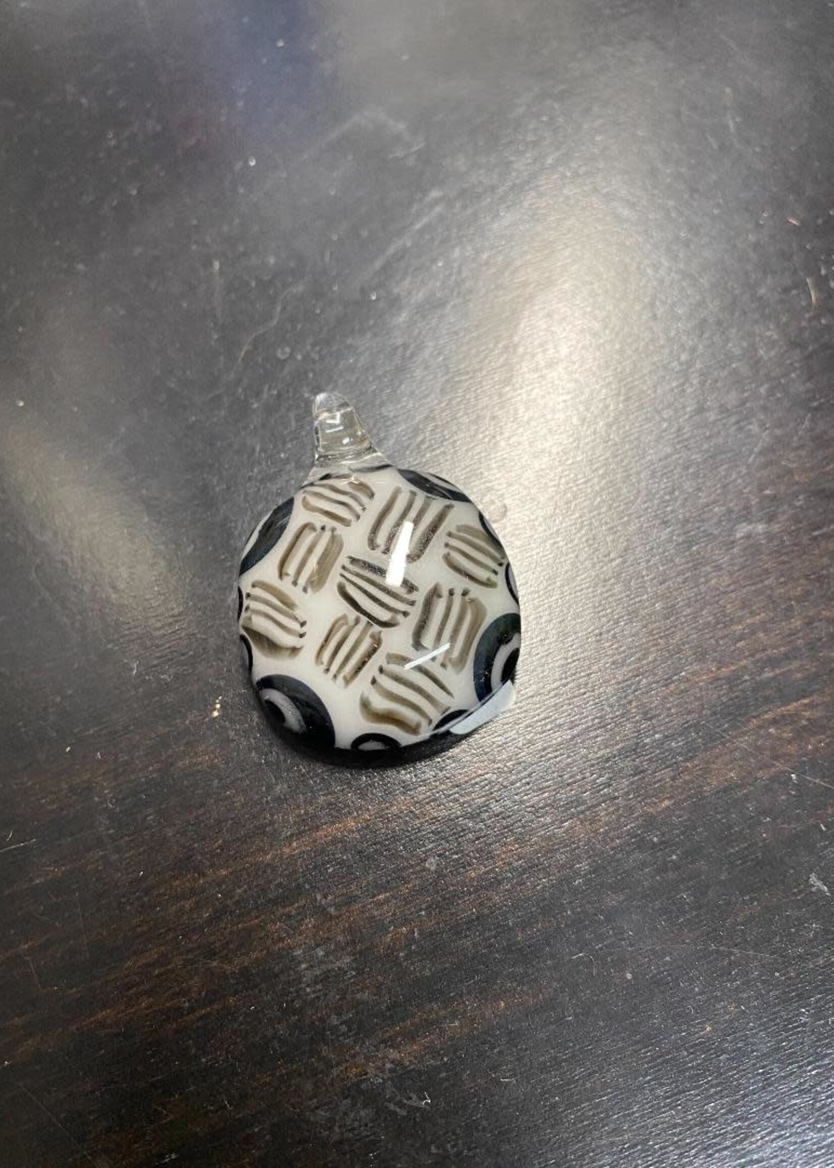 Kevin Beecher Kevin Beecher Cream and Black Pendant
