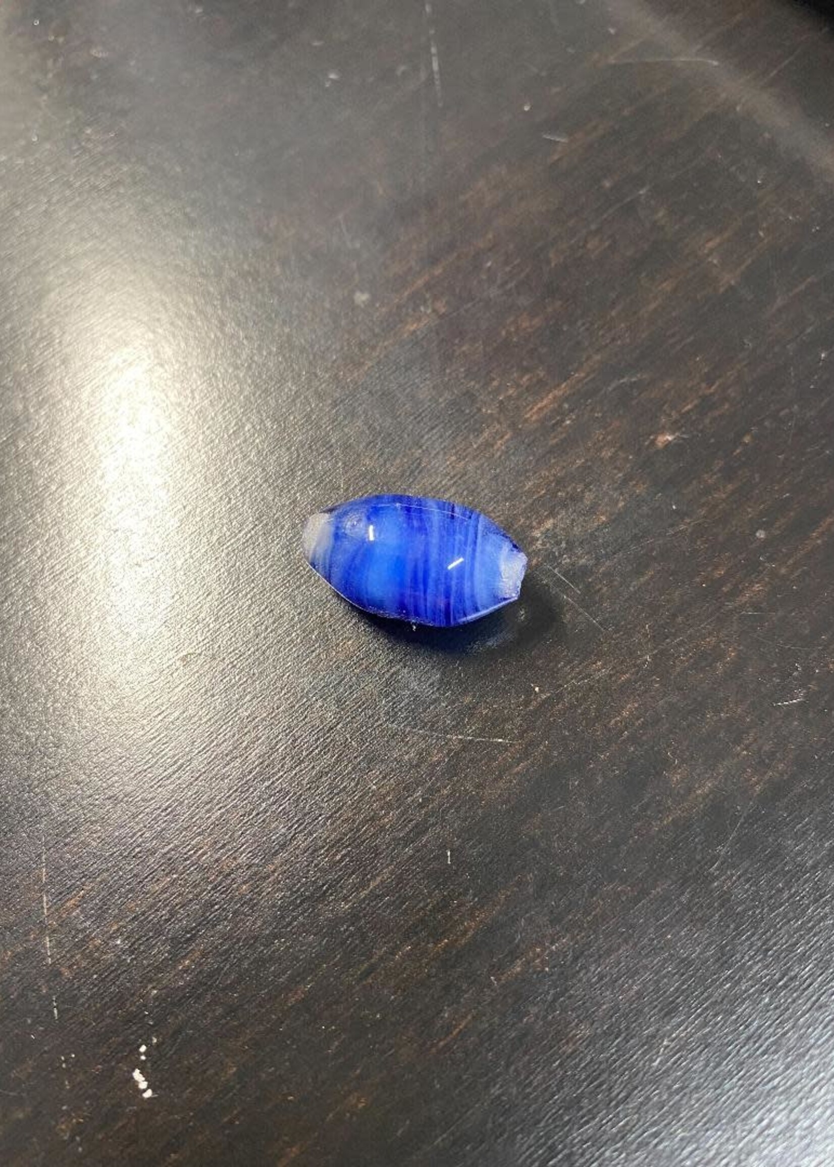 Kevin Beecher Kevin Beecher Glass Necklace Bead Blue