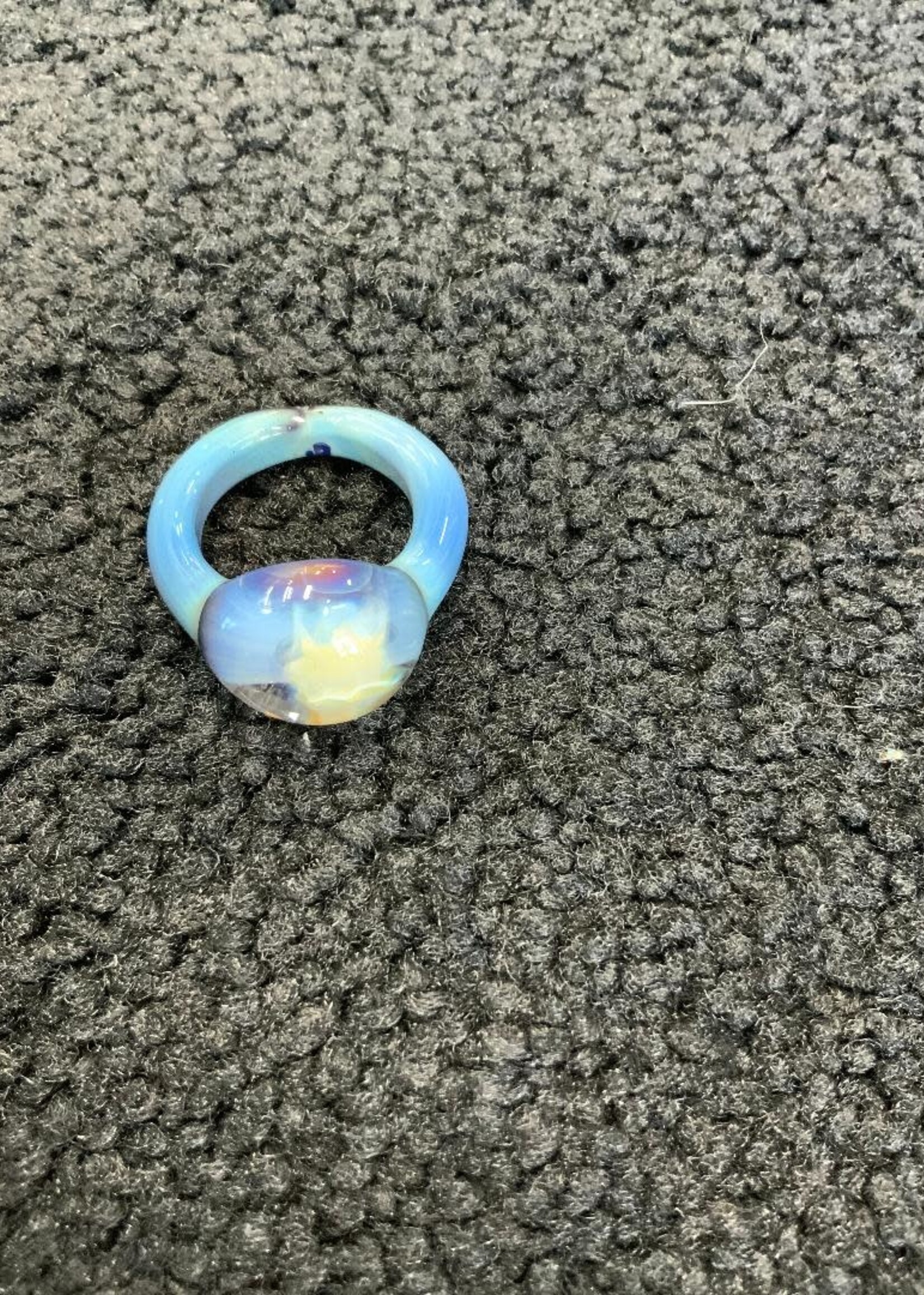 Kevin Beecher Kevin Beecher Light Blue Glass Ring
