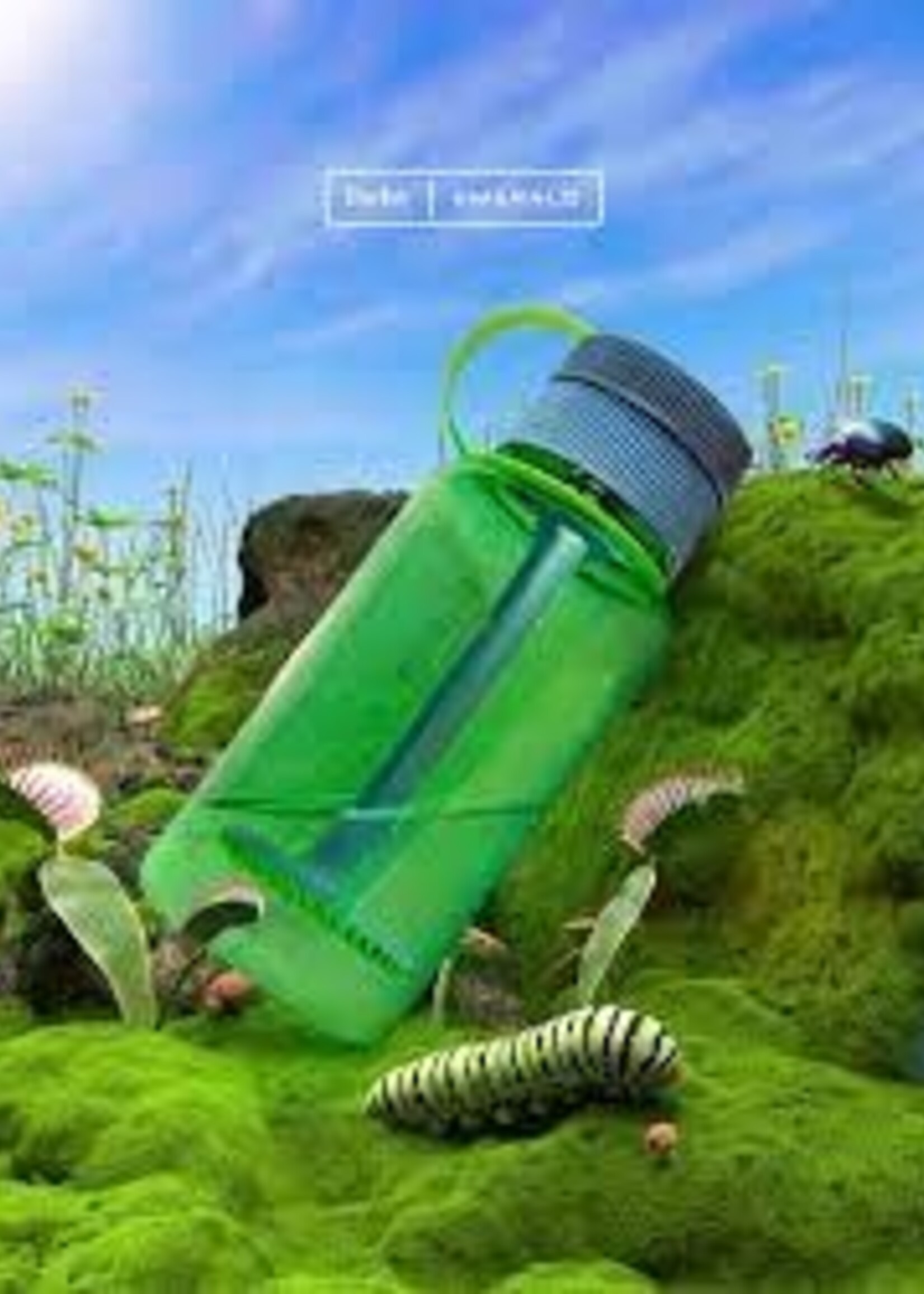 Puffco Puffco Budsy Water Bottle and Water Pipe Emerald