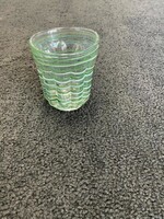 Kevin Beecher Kevin Beecher Green and White Stemless Wine Glass