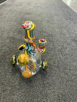 Kevin Beecher Kevin Beecher Grey Red Blue Orange and Yellow Waterpipe