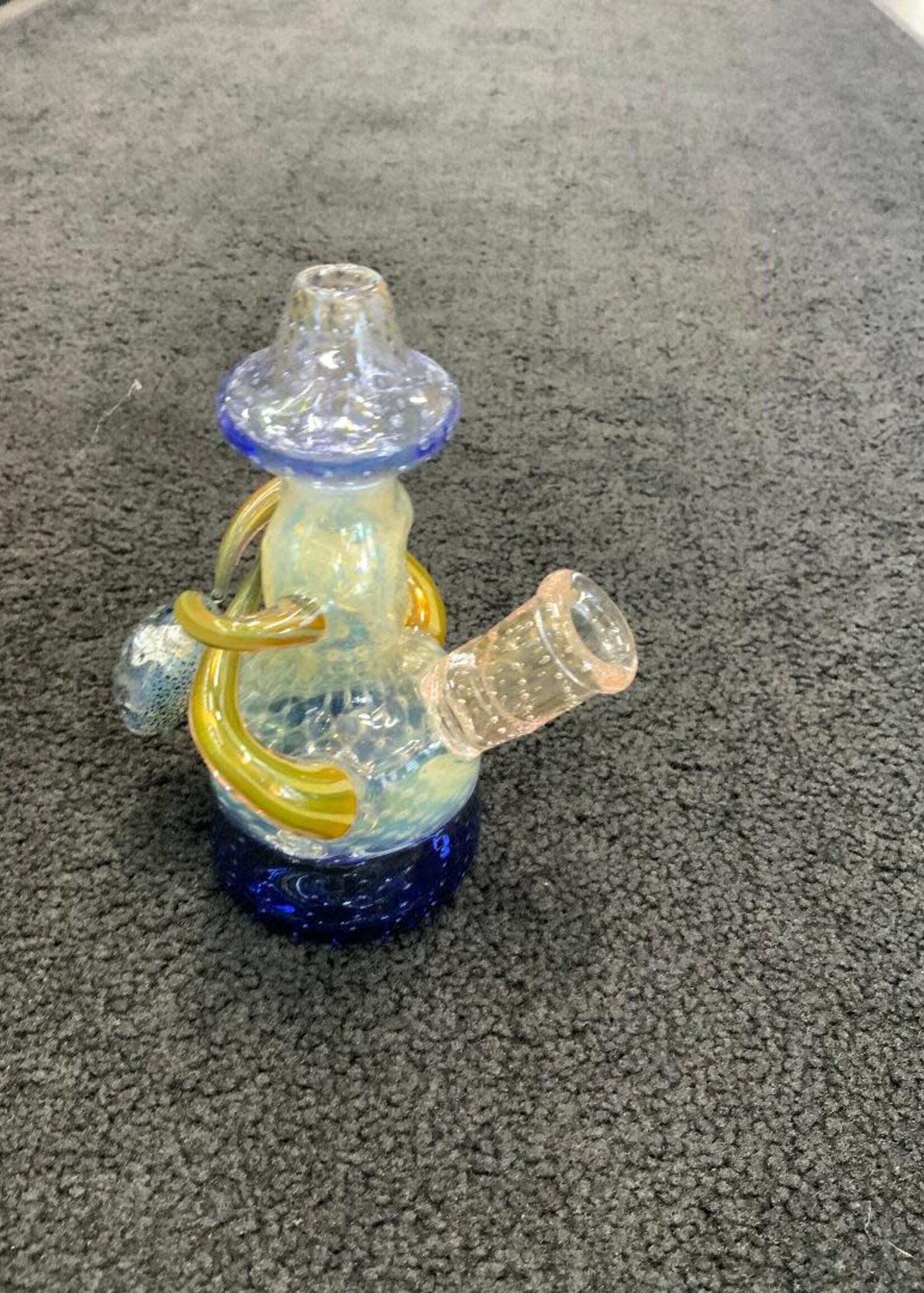 Kevin Beecher Kevin Beecher Fumed Horned Bubble Trap Waterpipe