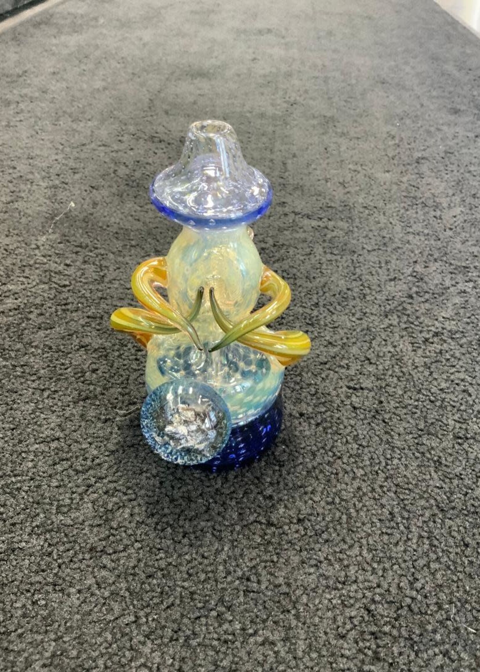 Kevin Beecher Kevin Beecher Fumed Horned Bubble Trap Waterpipe