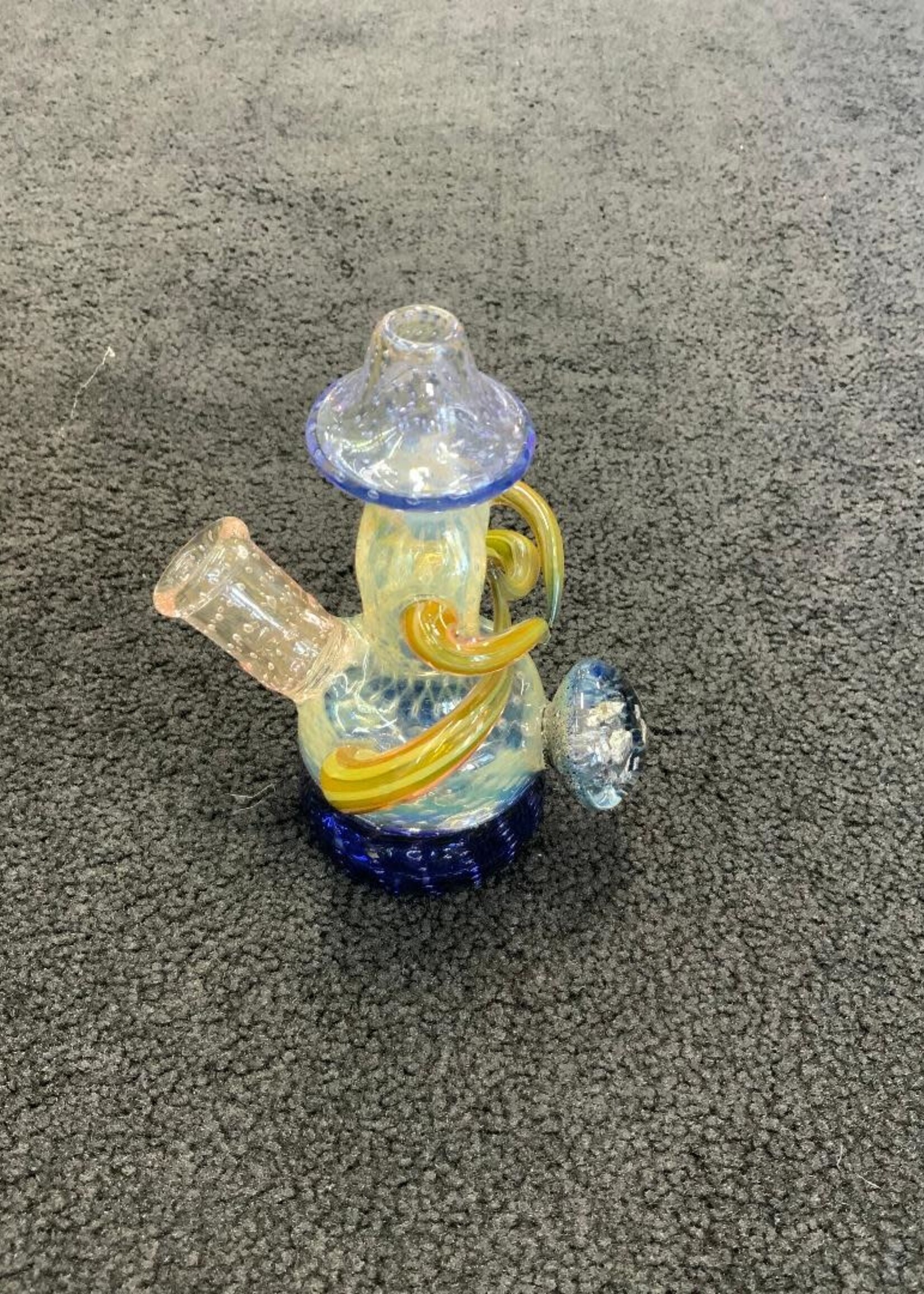 Kevin Beecher Kevin Beecher Fumed Horned Bubble Trap Waterpipe