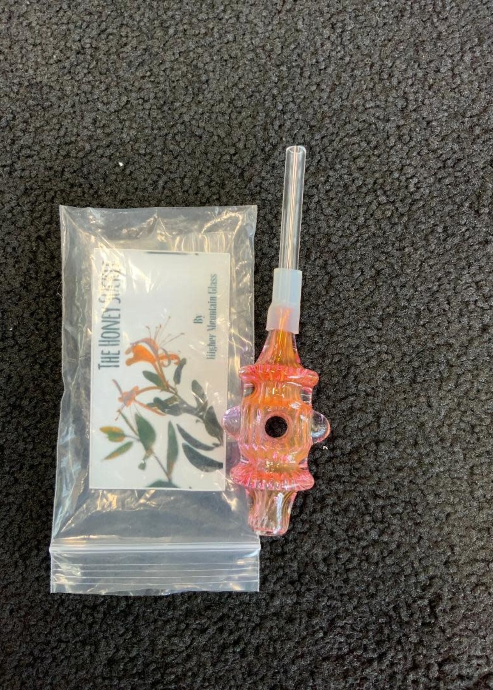 Kevin Beecher Kevin Beecher The Honeysuckle with Donut Pink Fumed Nector Collector