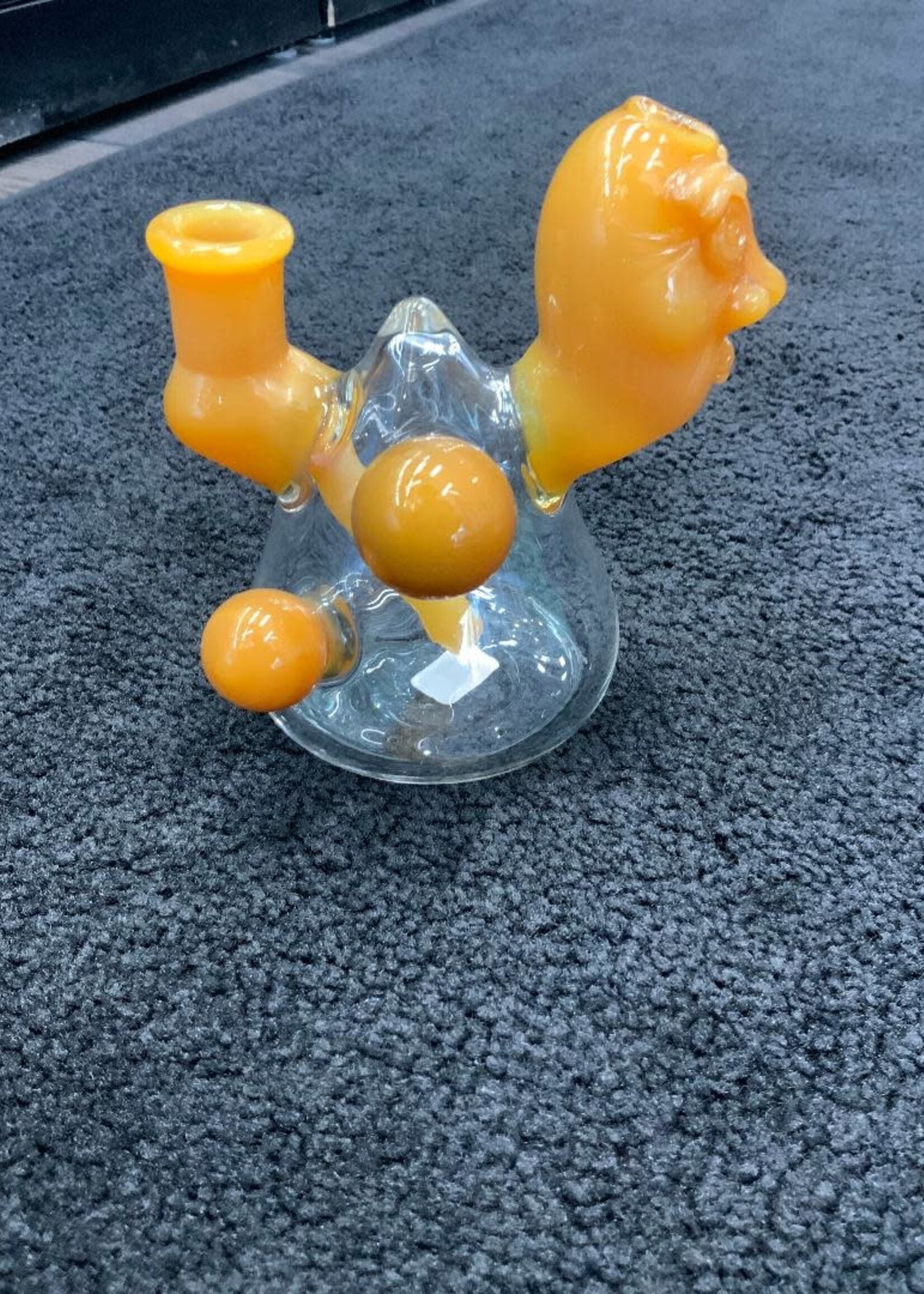 Josh Mazet Josh Mazet Glass Orange Seeker Mini Rig