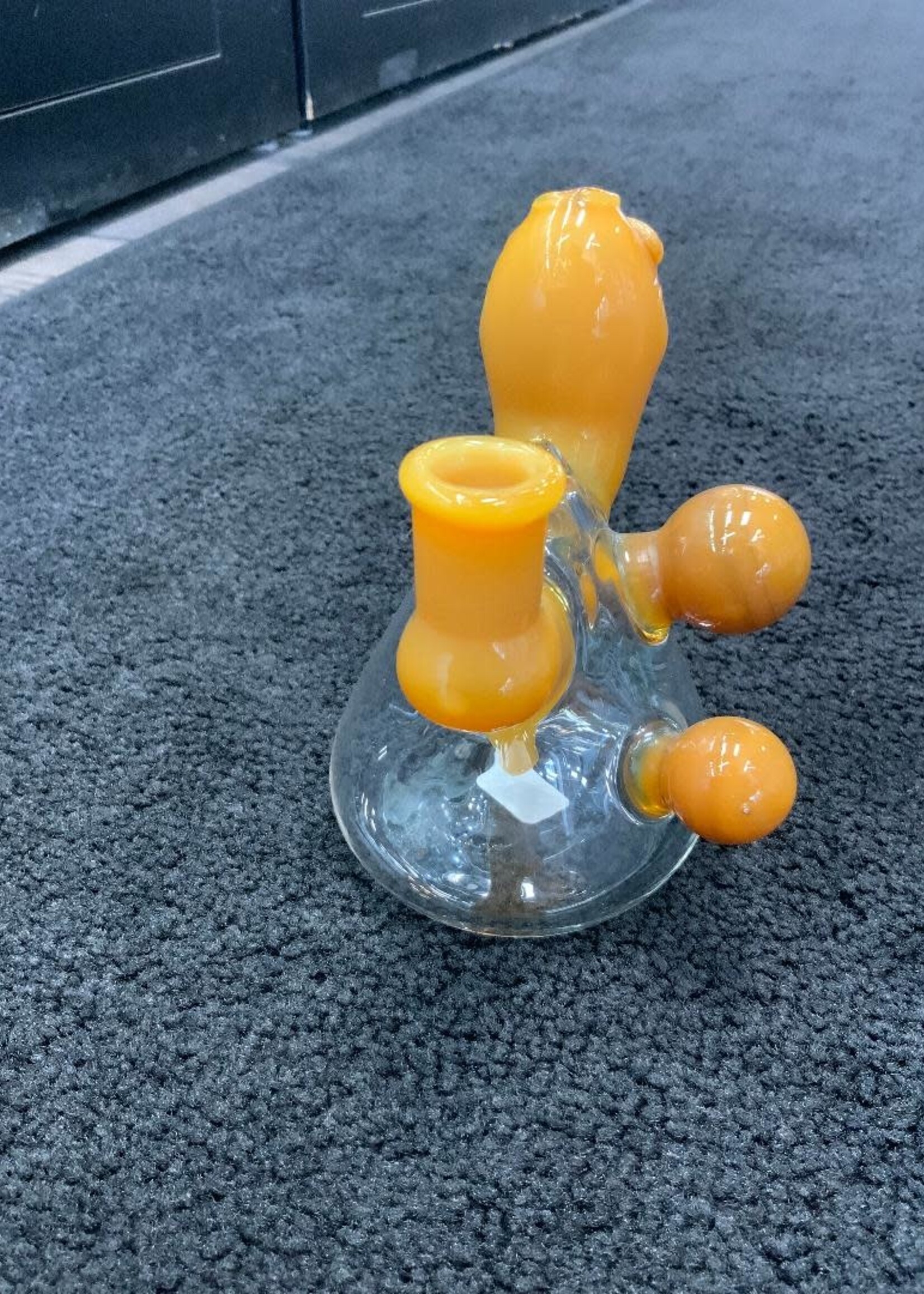 Josh Mazet Josh Mazet Glass Orange Seeker Mini Rig