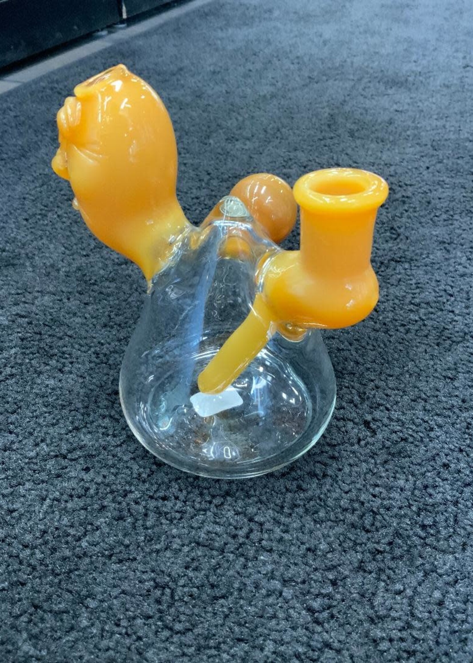 Josh Mazet Josh Mazet Glass Orange Seeker Mini Rig