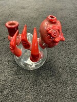 Josh Mazet Josh Mazet Glass Red Seeker Mini Rig