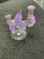 Josh Mazet Josh Mazet Glass Pink/Purple Seeker Mini Rig
