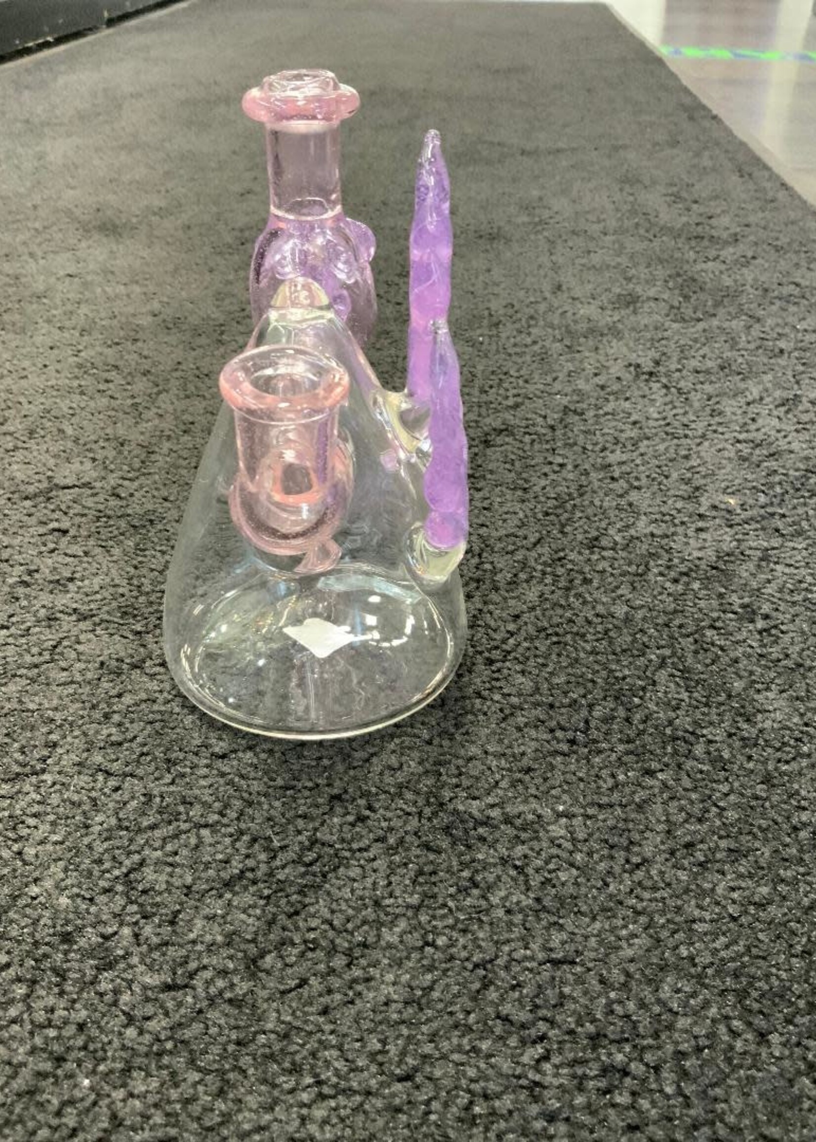 Josh Mazet Josh Mazet Glass Pink/Purple Seeker Mini Rig