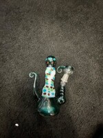 Polk A Dot Teal Naked Lady Waterpipe