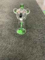 Aaron U Glass Aaron U Glass Green Stardust Mini Koala Waterpipe