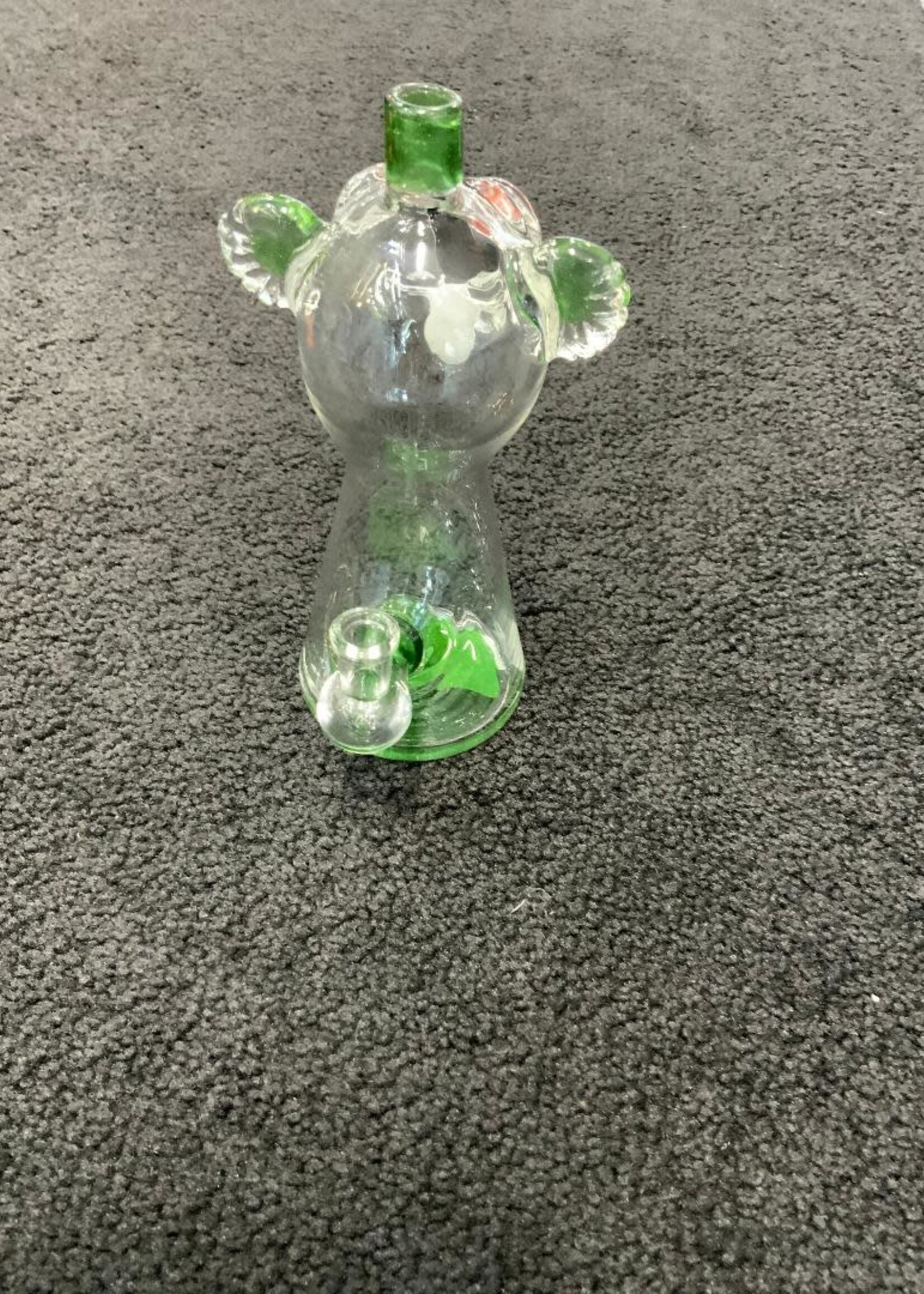 Aaron U Glass Aaron U Glass Green Stardust Mini Koala Waterpipe