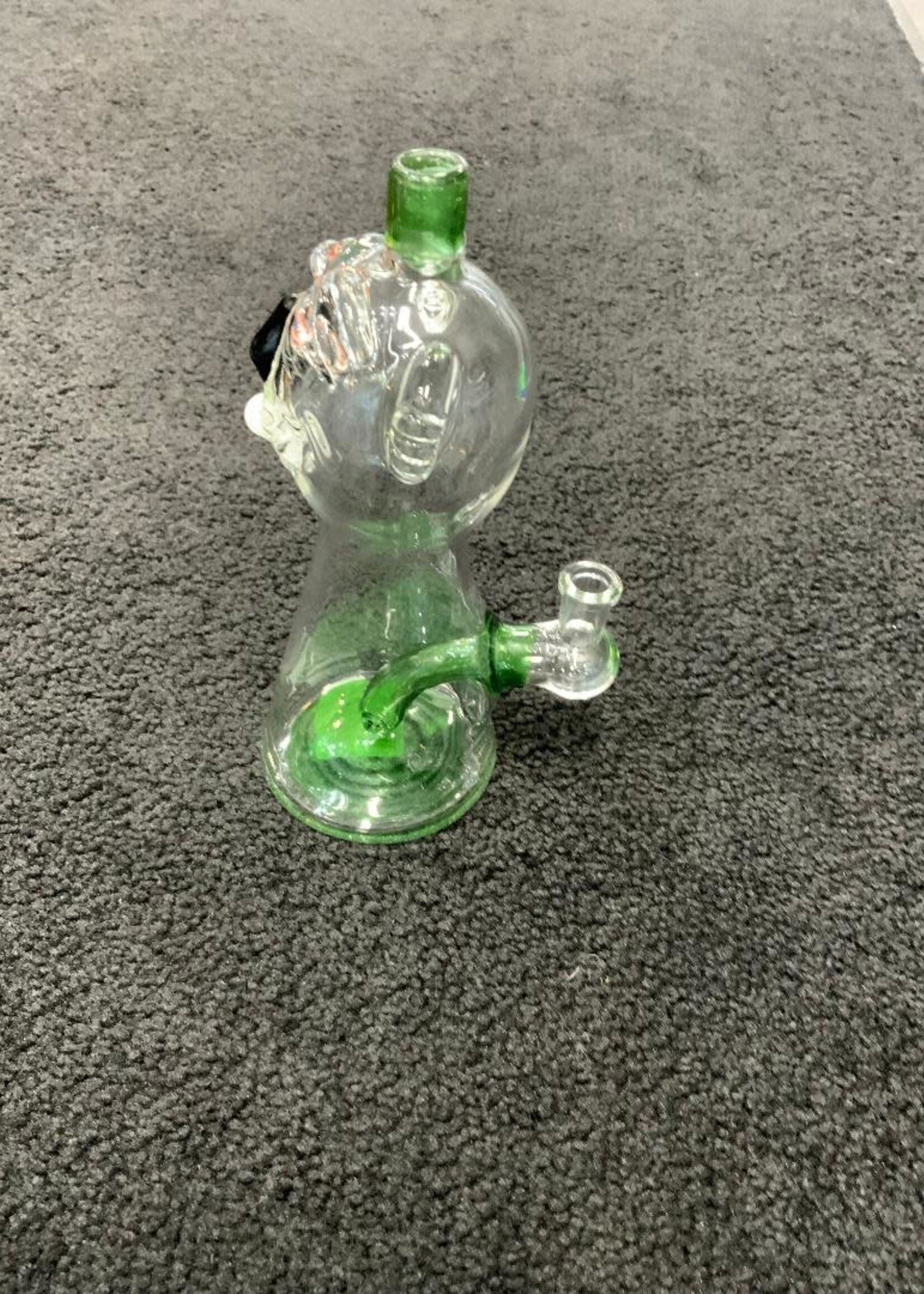 Aaron U Glass Aaron U Glass Green Stardust Mini Koala Waterpipe