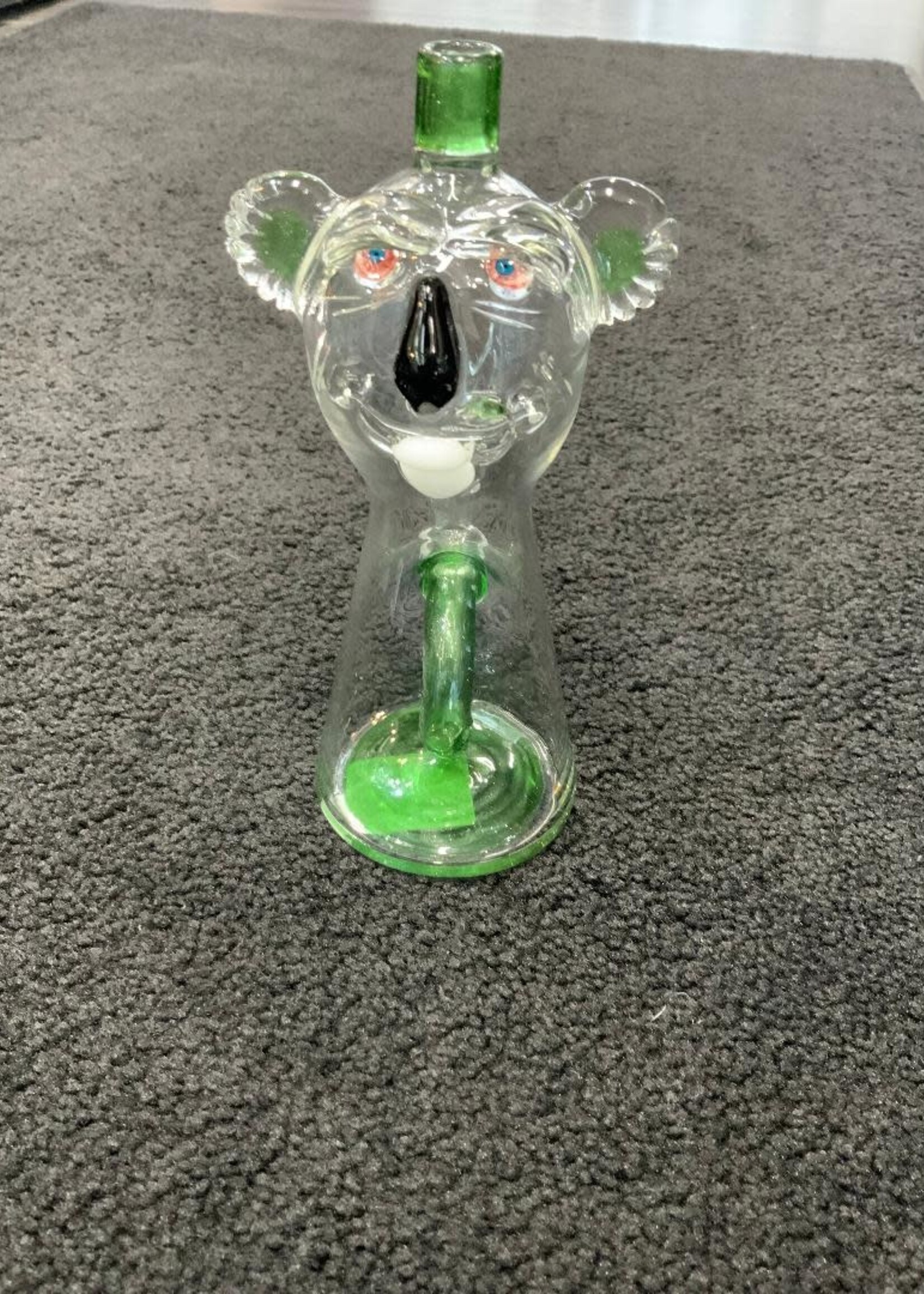 Aaron U Glass Aaron U Glass Green Stardust Mini Koala Waterpipe