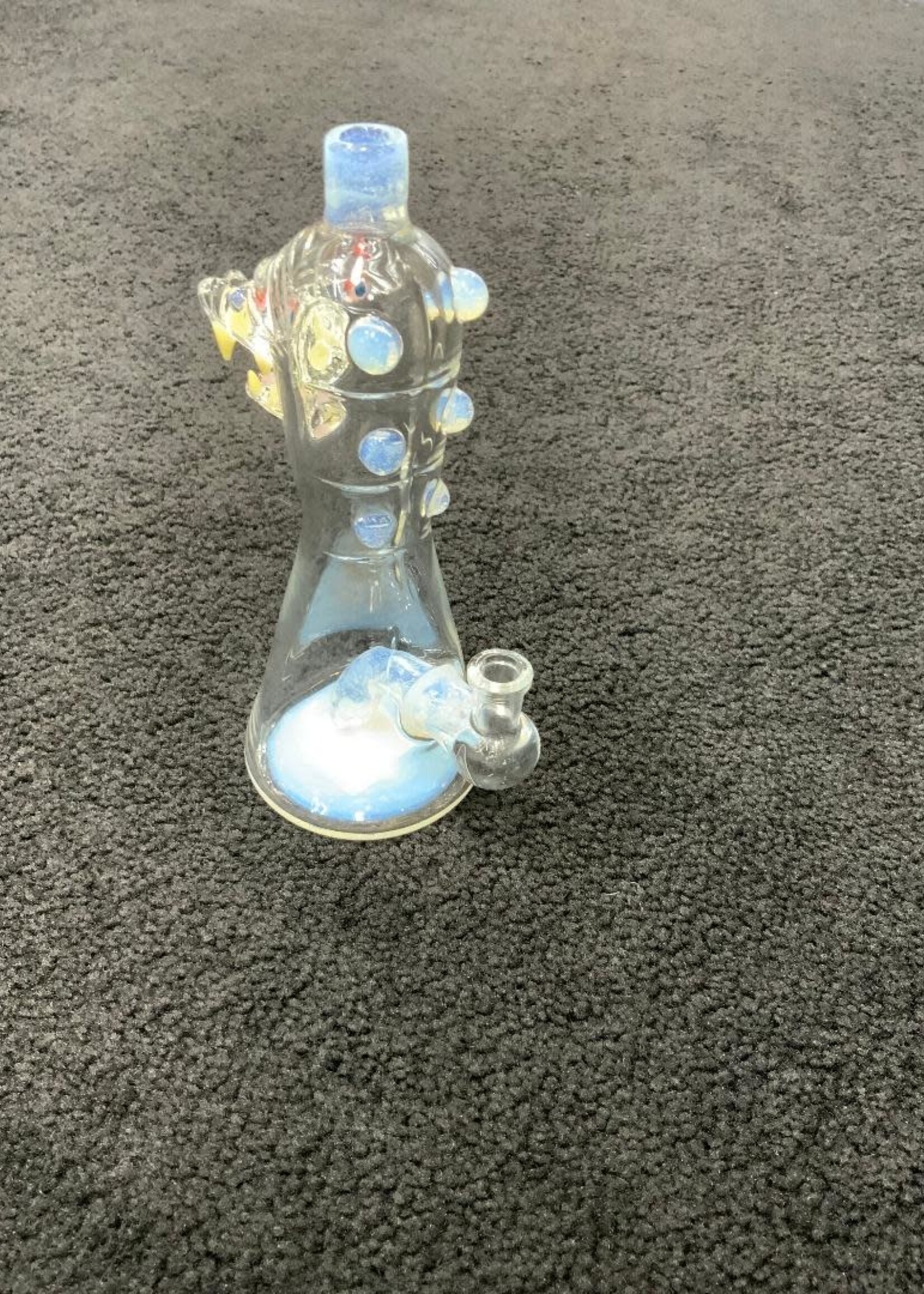 Aaron U Glass Aaron U Glass Mini Gator Waterpipe Assorted Colors