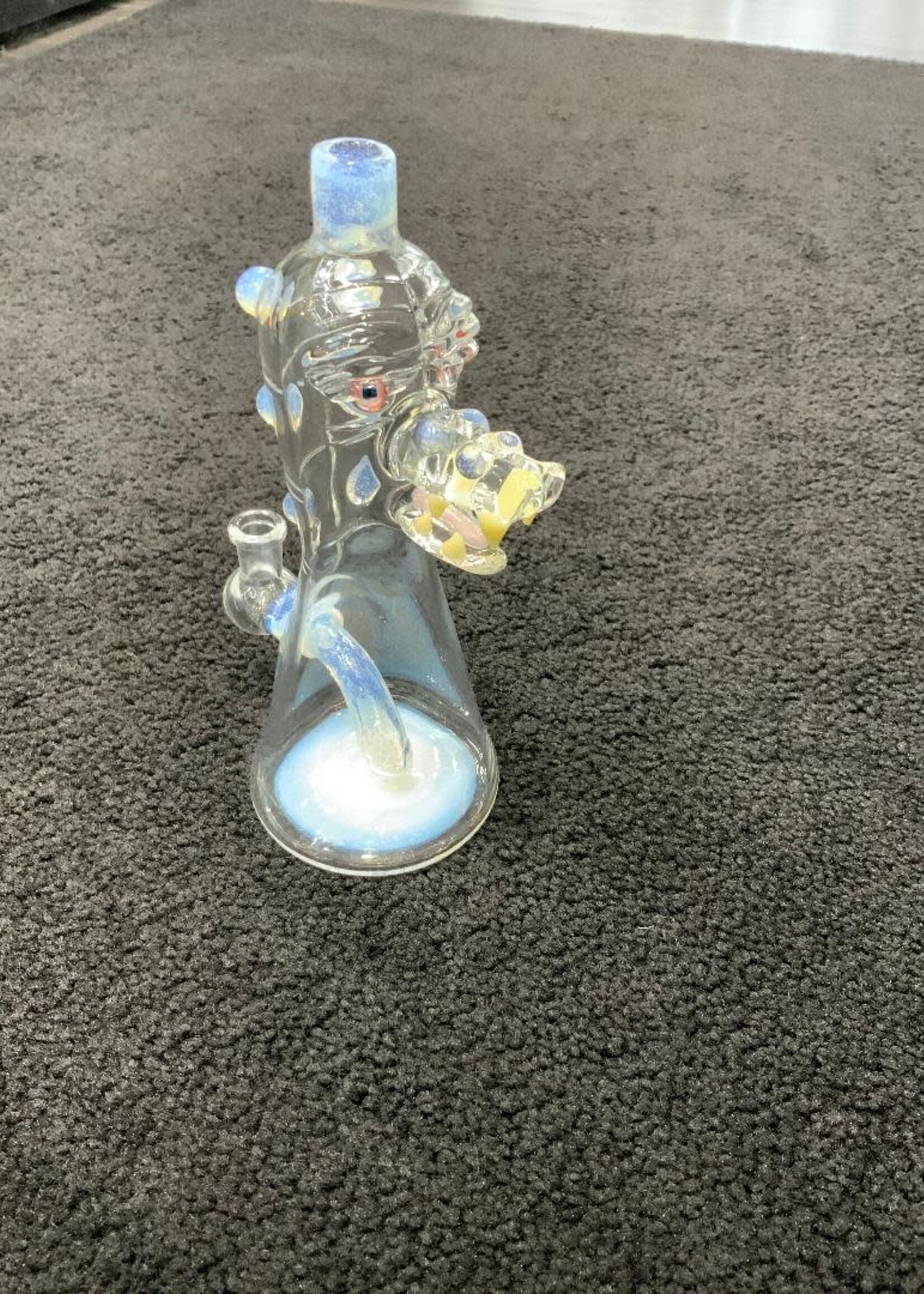 Aaron U Glass Aaron U Glass Mini Gator Waterpipe Assorted Colors