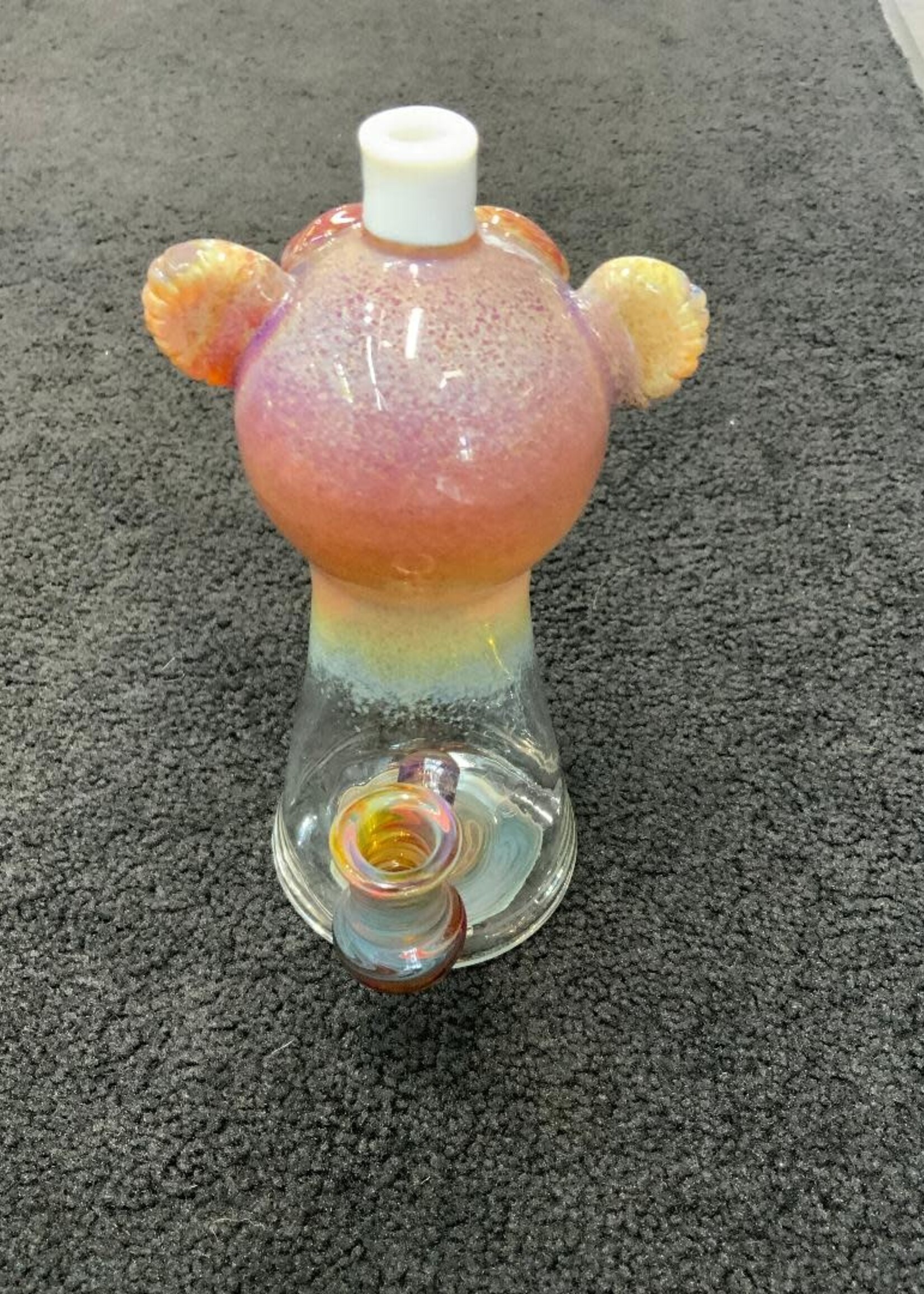 Aaron U Glass Aaron U Glass Large Brown Worked Koala Waterpipe
