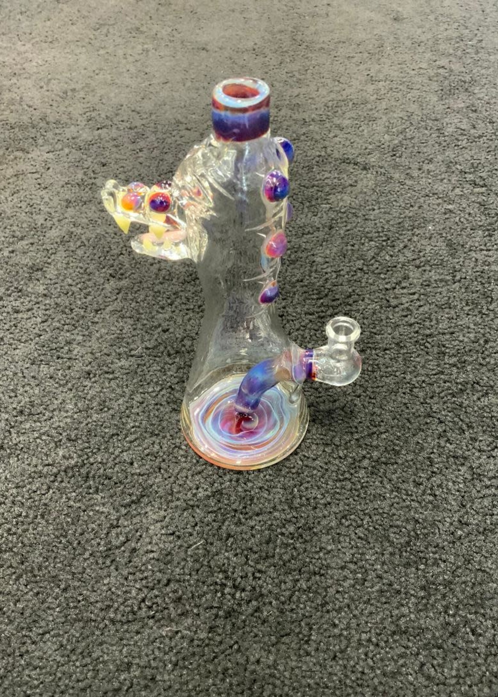 Aaron U Glass Aaron U Glass Mini Gator Waterpipe Assorted Colors