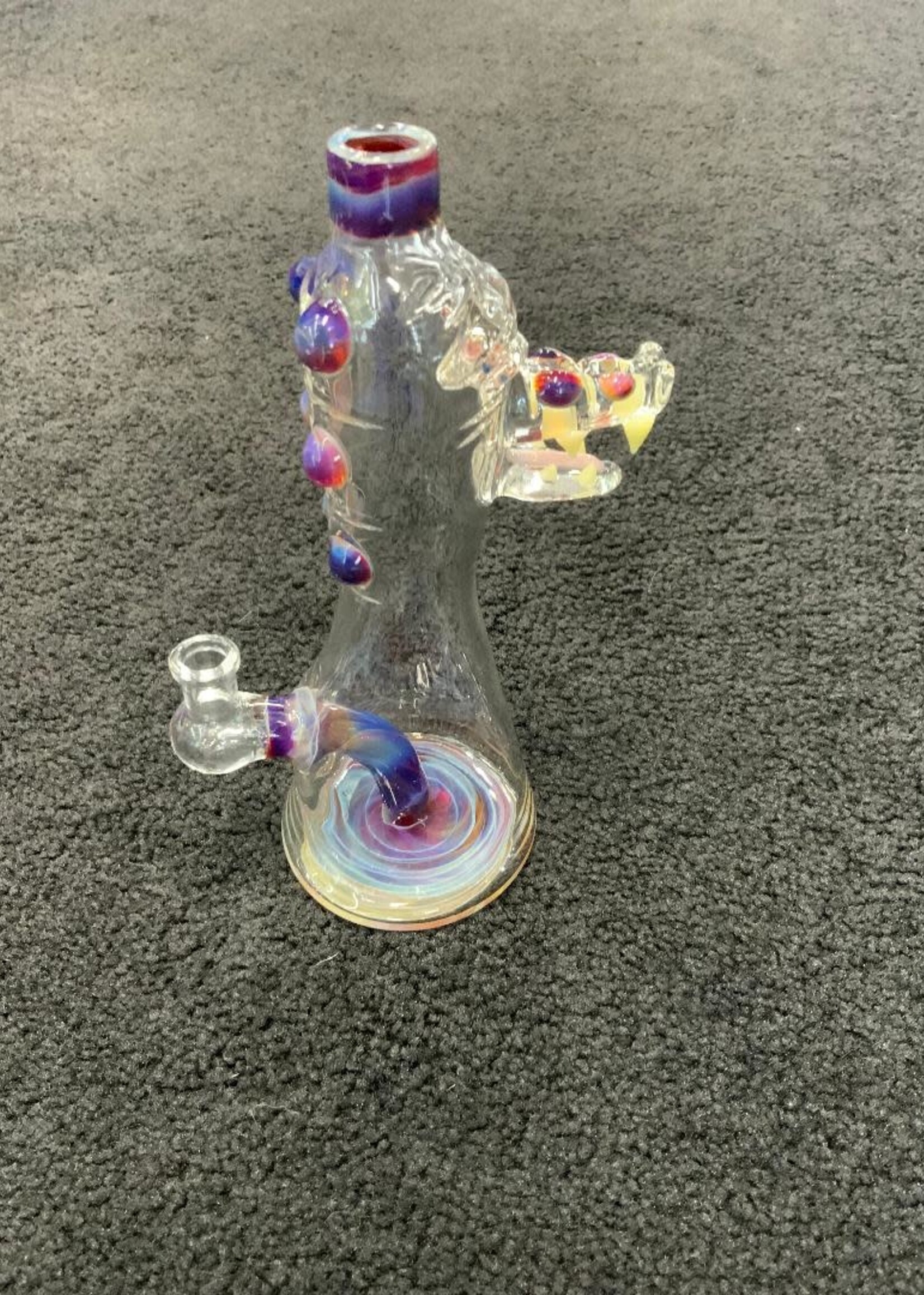 Aaron U Glass Aaron U Glass Mini Gator Waterpipe Assorted Colors