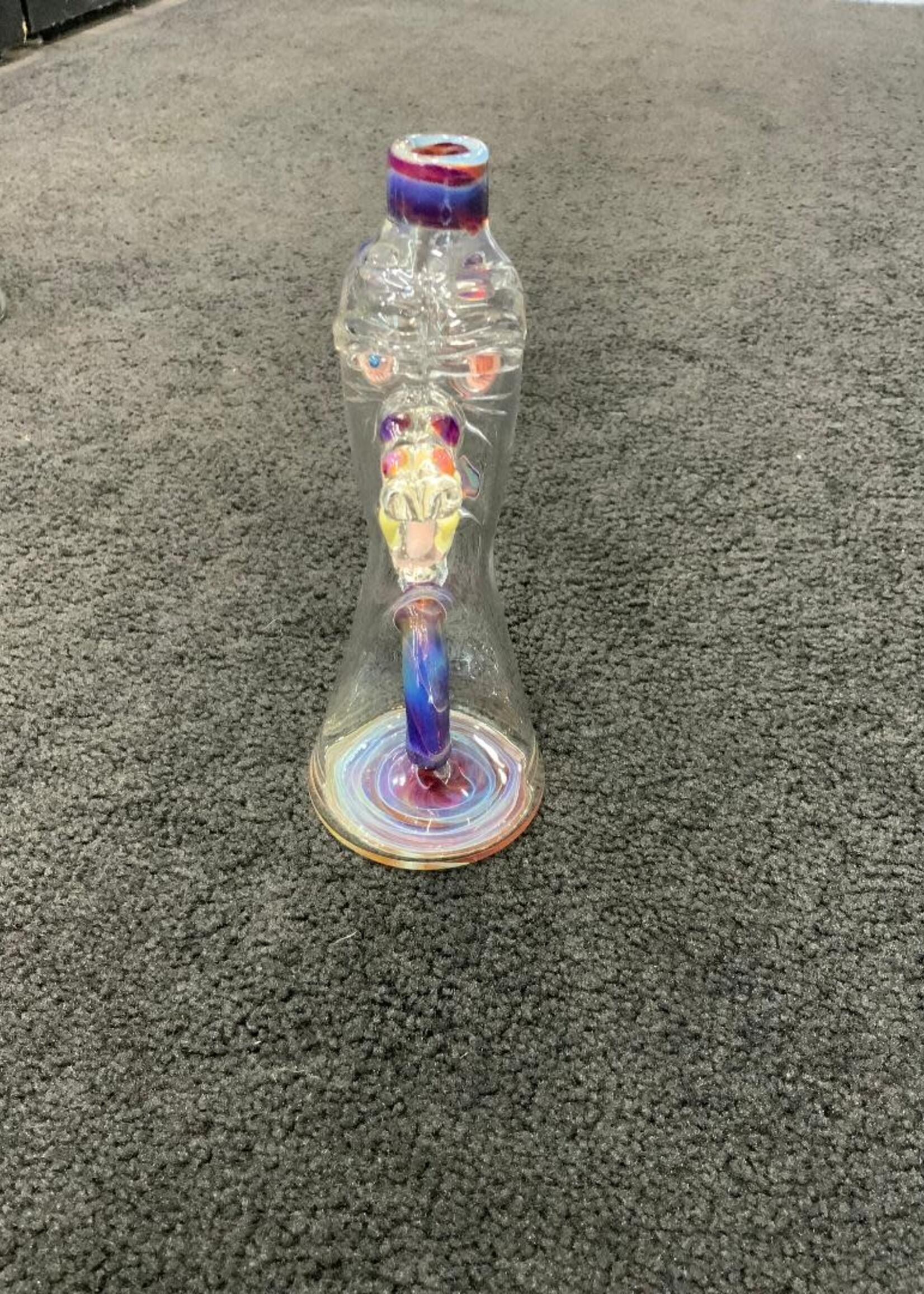 Aaron U Glass Aaron U Glass Mini Gator Waterpipe Assorted Colors