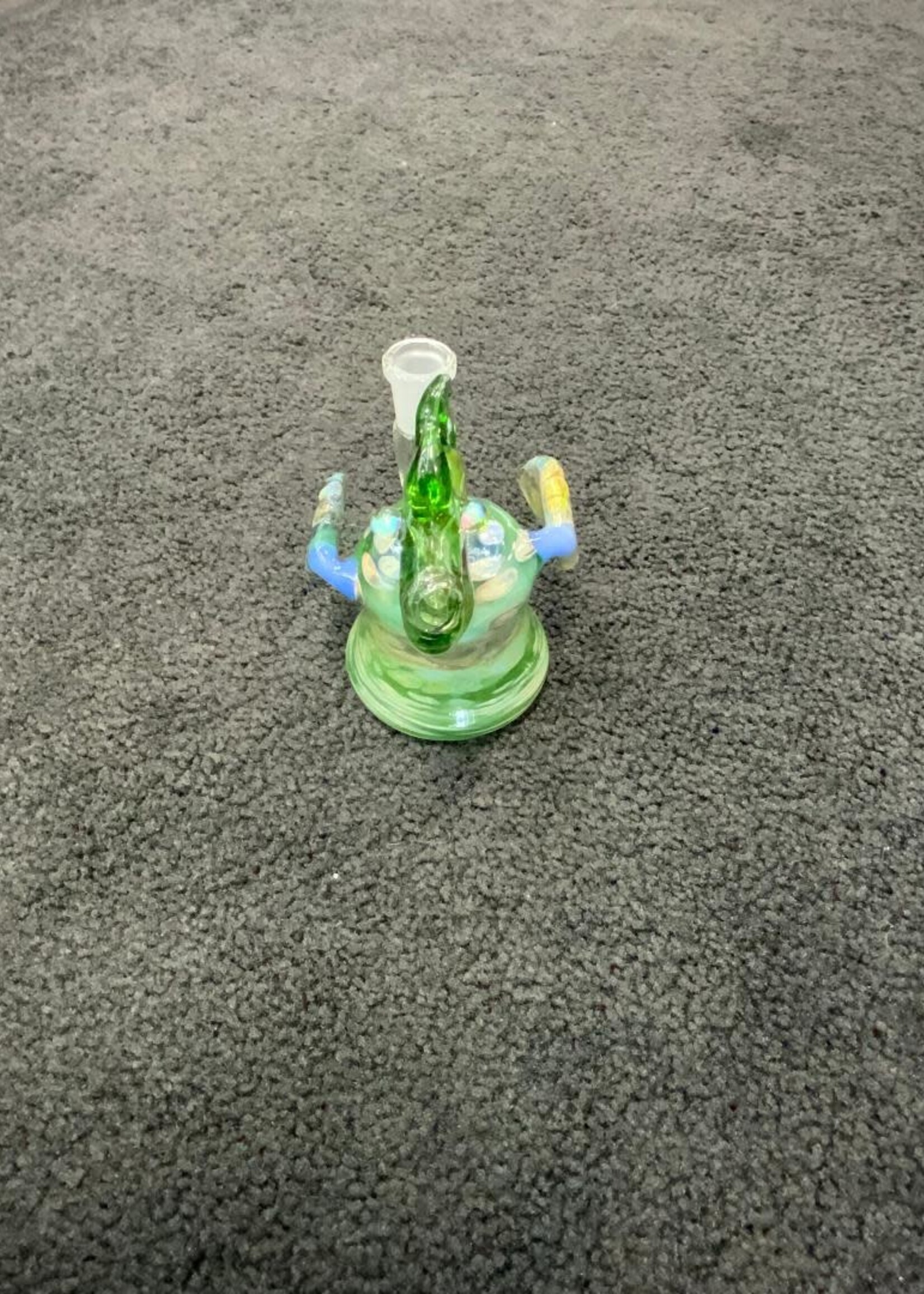 Aaron U Glass Aaron Glass Mini Opal Eye Animal Waterpipe