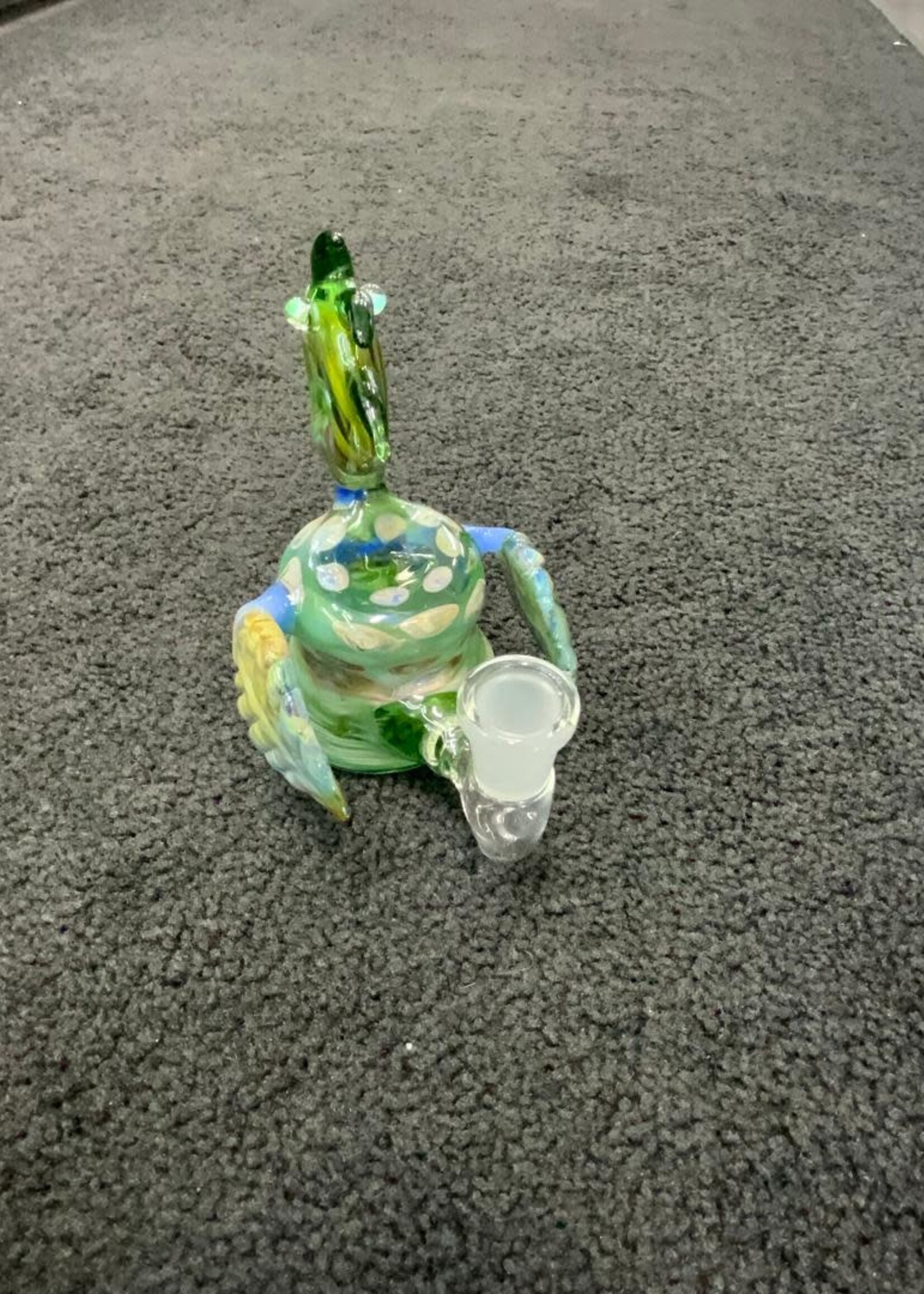 Aaron U Glass Aaron Glass Mini Opal Eye Animal Waterpipe
