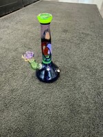 Airman Airman Glass Blue/Green Waterpipe