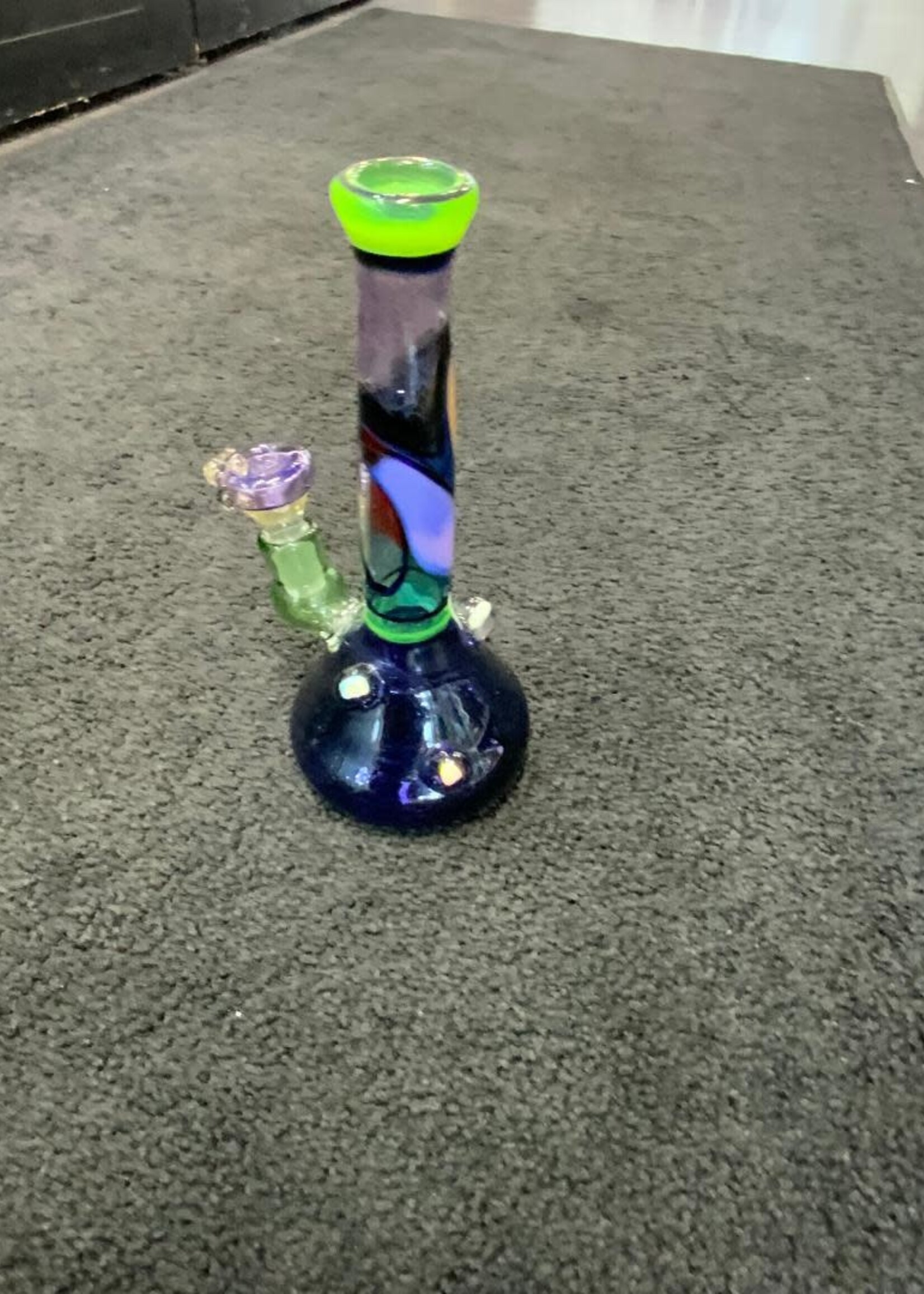 Airman Airman Glass Blue/Green Waterpipe
