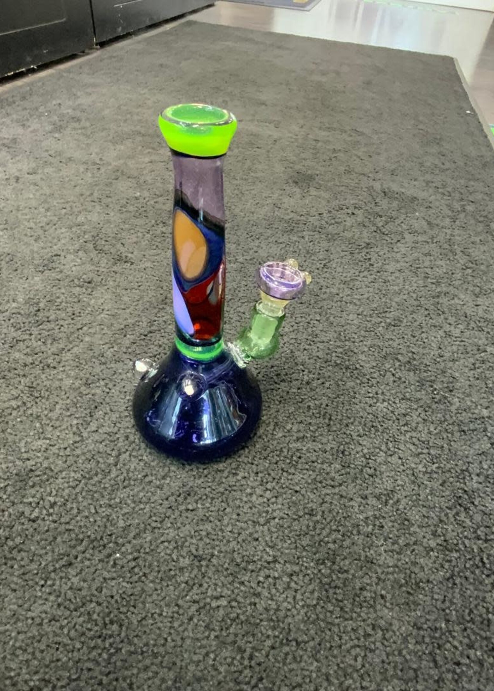 Airman Airman Glass Blue/Green Waterpipe