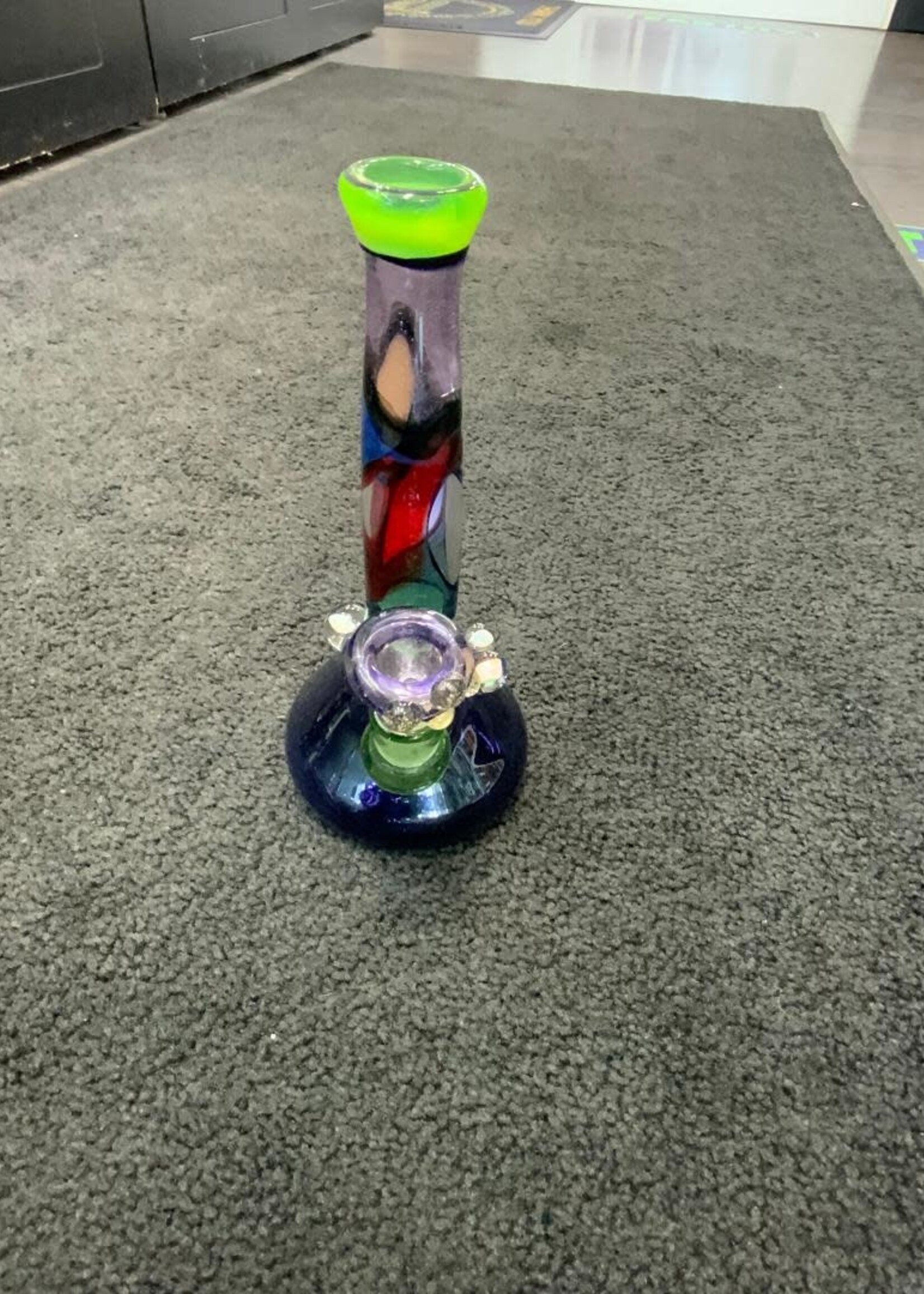 Airman Airman Glass Blue/Green Waterpipe
