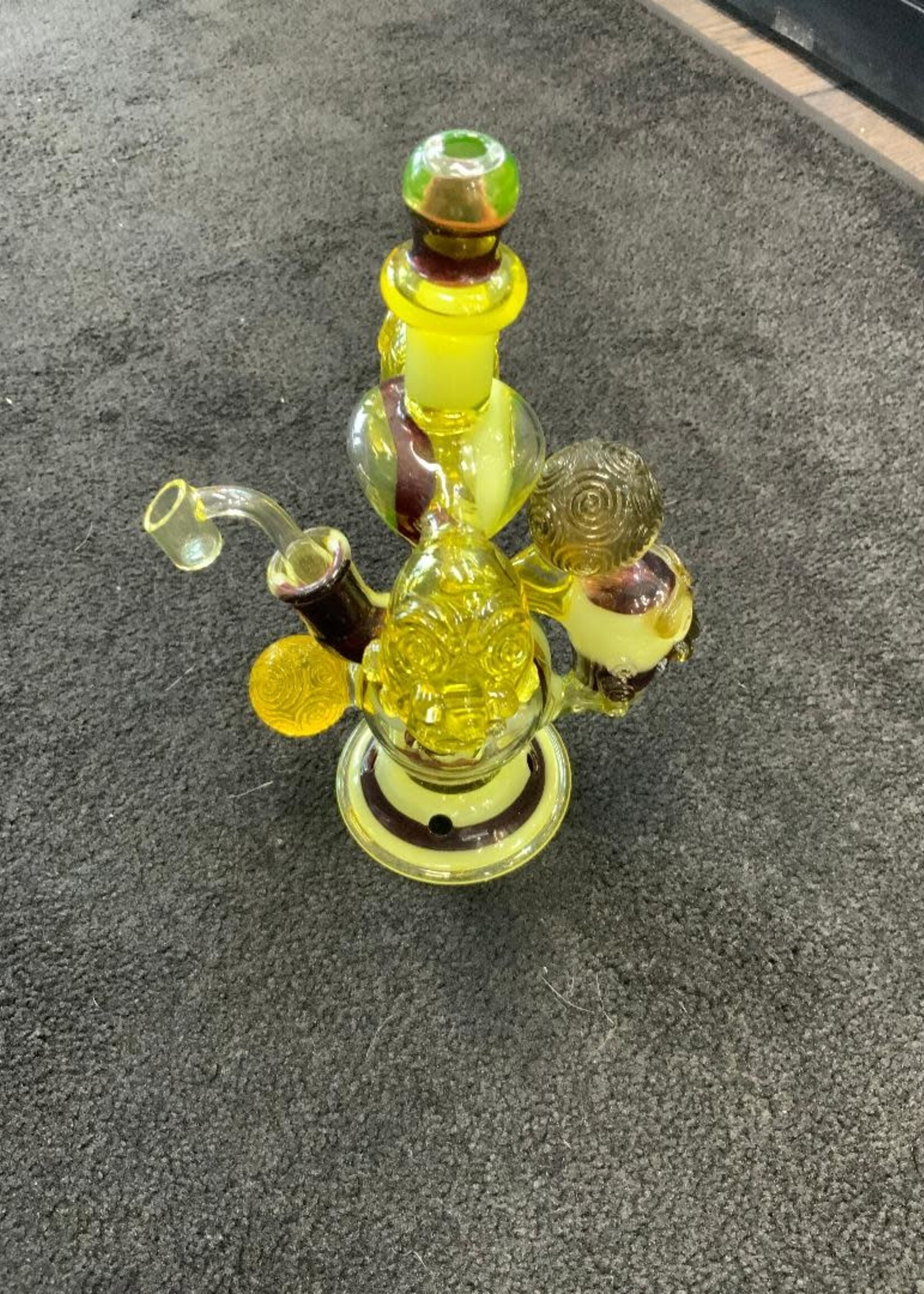Kevin Beecher Kevin Beecher Collaboration CFL/UV 4 Beaker Recycler Waterpipe
