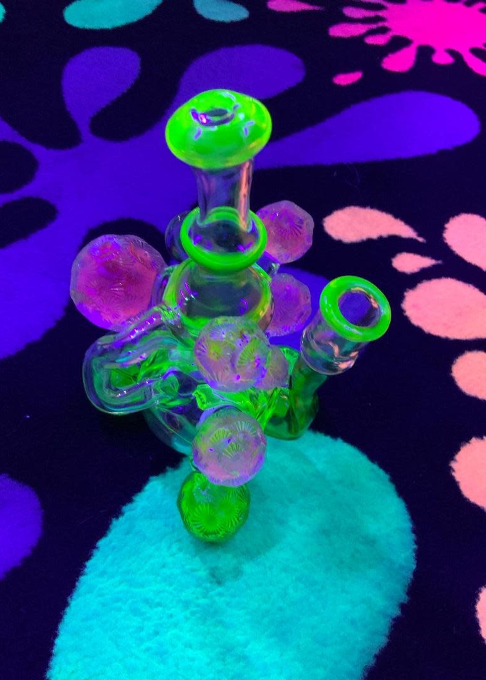 Kevin Beecher Kevin Beecher Collaboration UV Green/Pink Klein Recycler W/Marbles