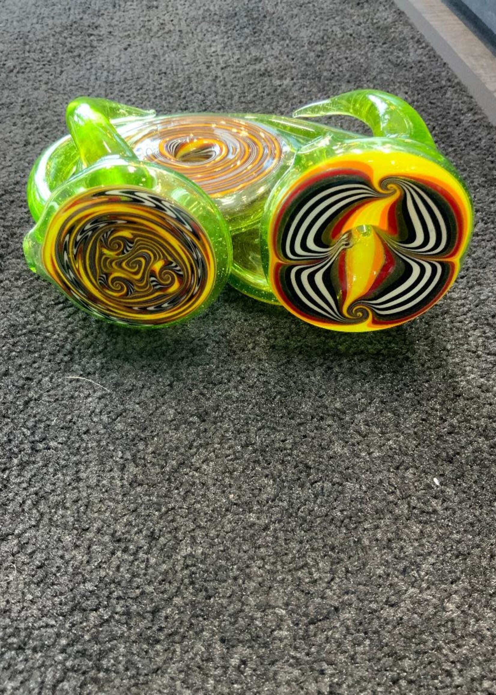 Kevin Beecher Kevin Beecher UV Illuminati Wig Wag Bitch Windows Heavy Worked Sherlock