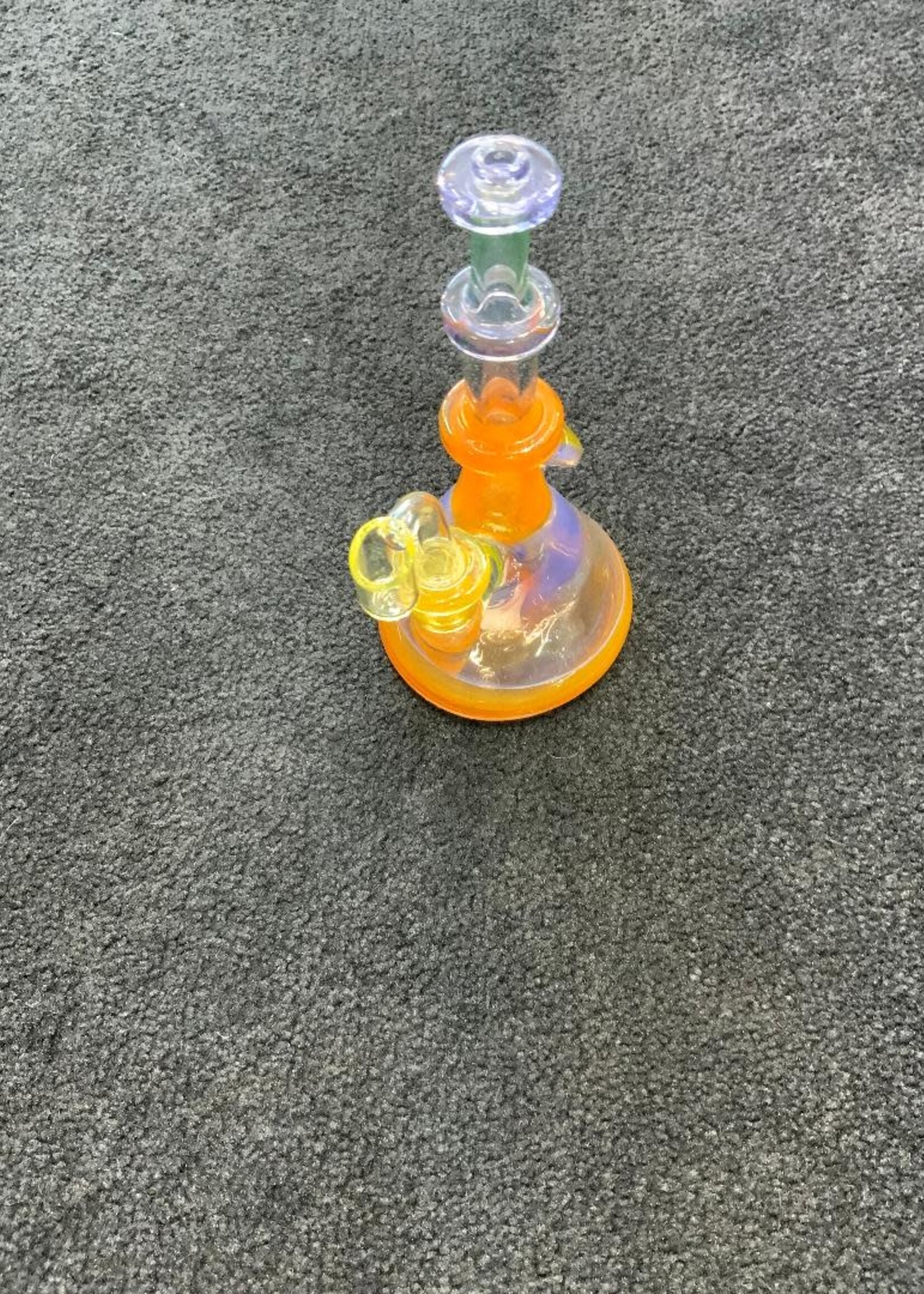 Griffin Glass Griffin Glass Orange Color Fade UV Waterpipe
