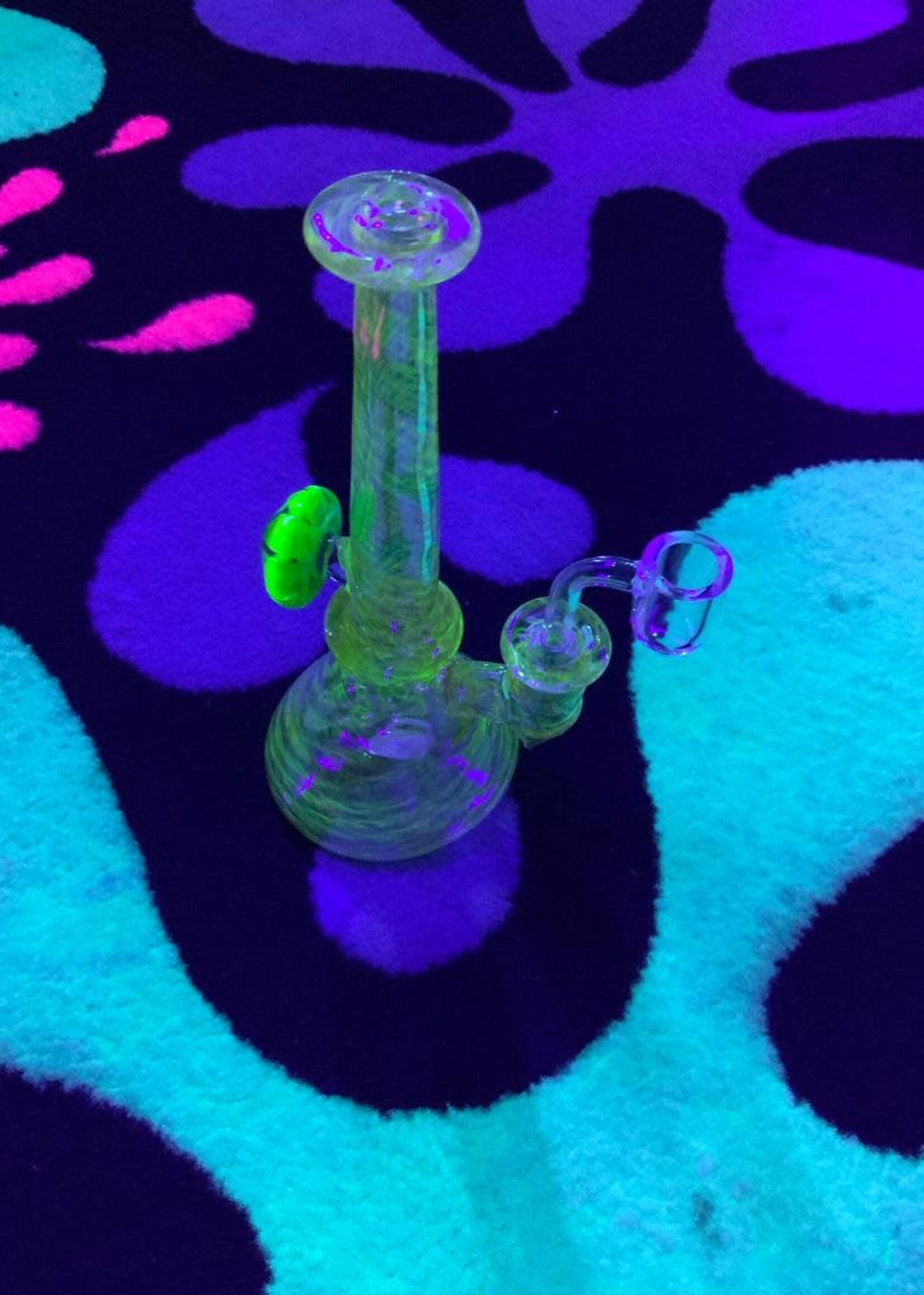 Griffin Glass Griffin Glass Wrap & Rake UV Waterpipe Assorted