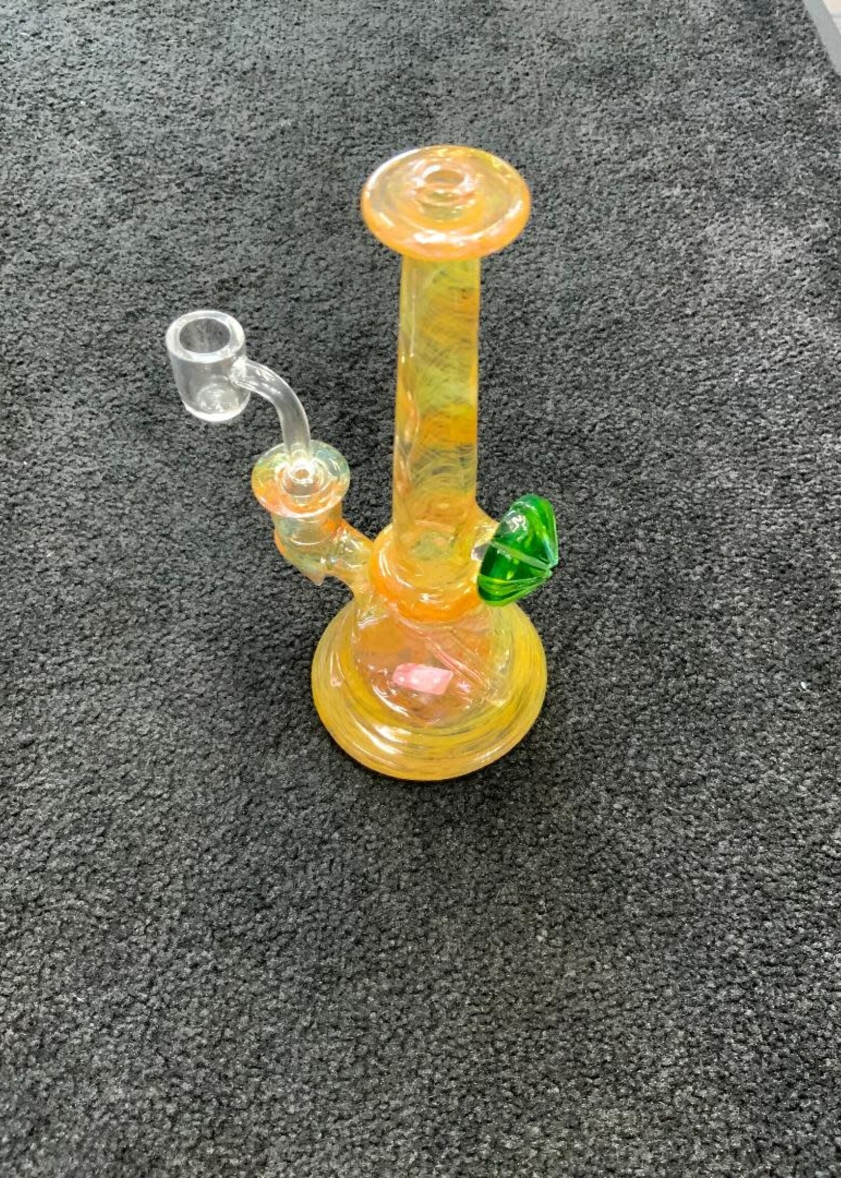 Griffin Glass Griffin Glass Wrap & Rake UV Waterpipe Assorted