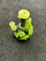 Kevin Beecher Kevin Beecher Collaboration UV Green/Pink CFL School Fish Waterpipe