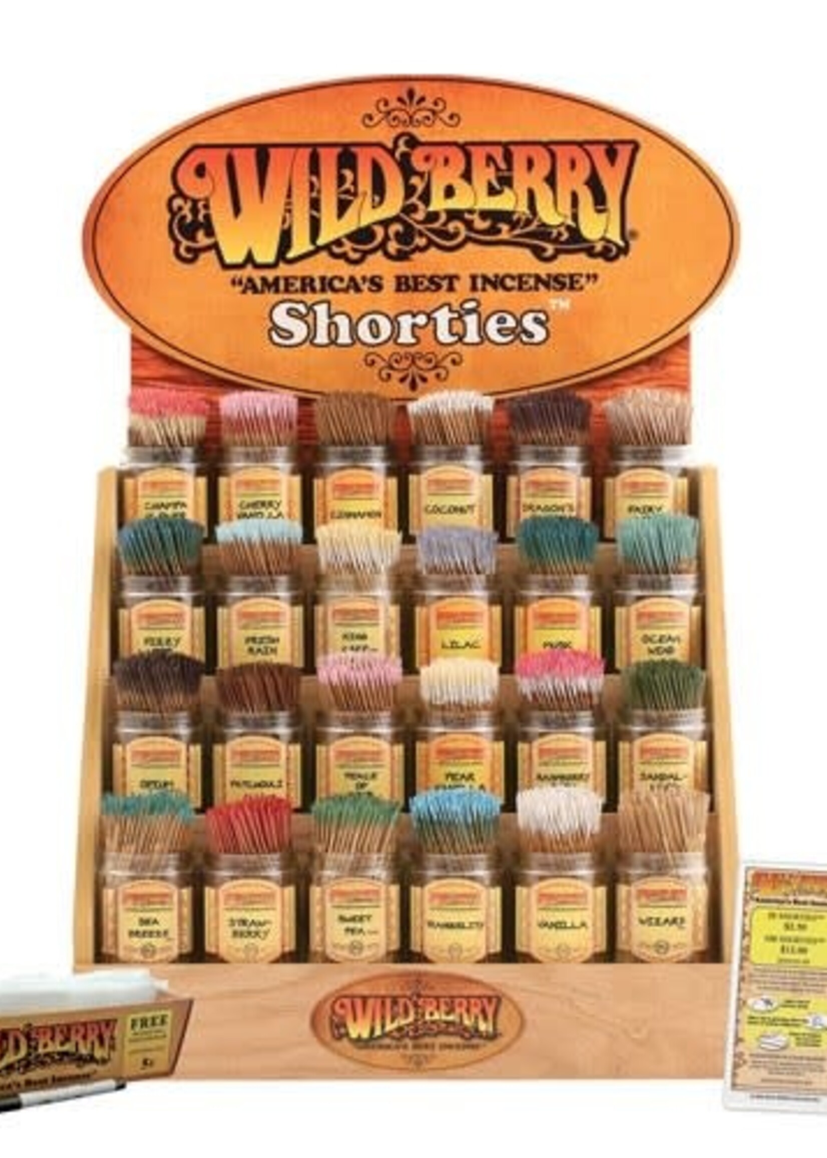 Wild Berry Wild Berry Incense Shorties Stick