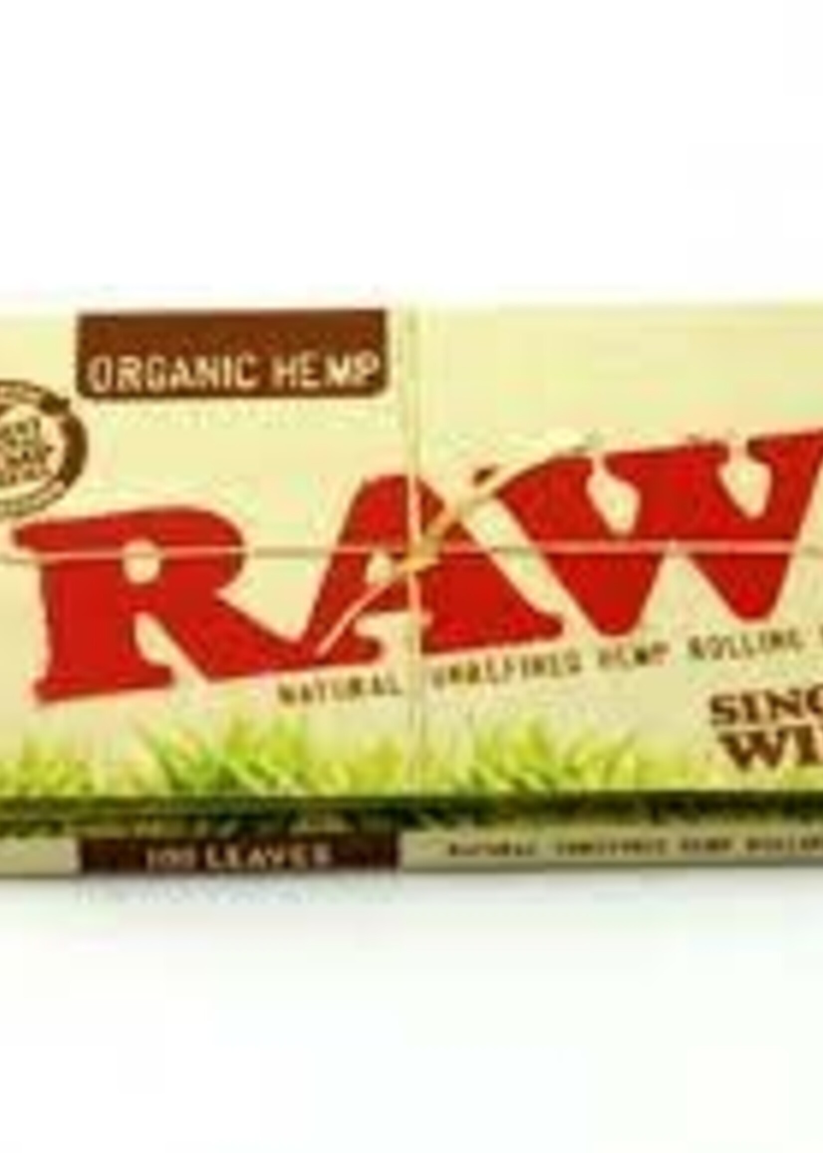 Raw Raw Single Wide Organic Hemp